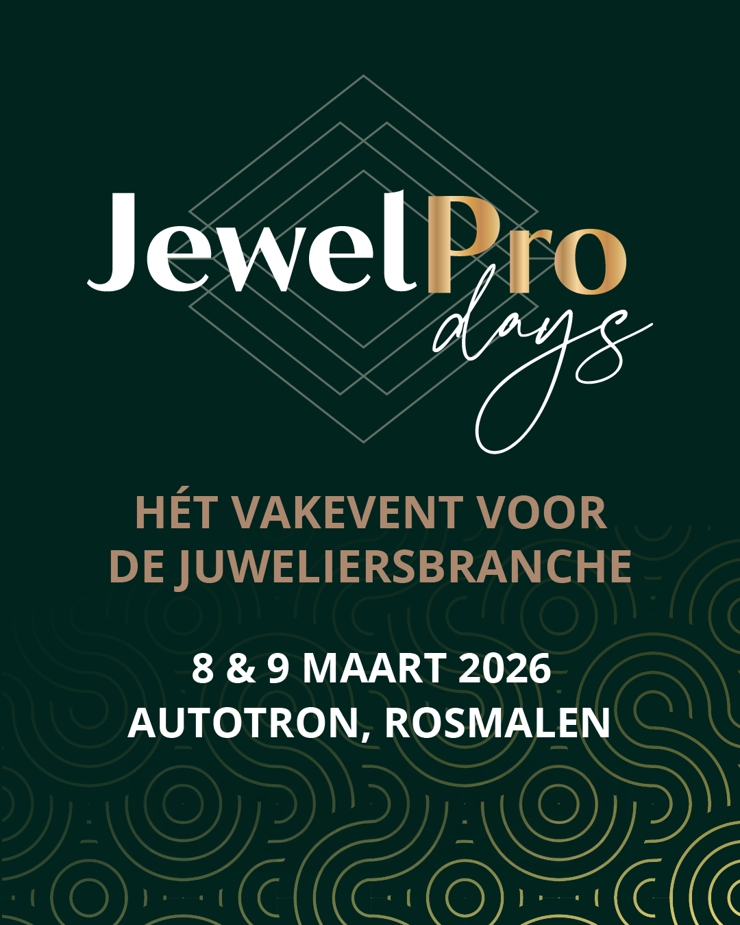 PDA Group op JewelPro in Rosmalen op 8 & 9 maart