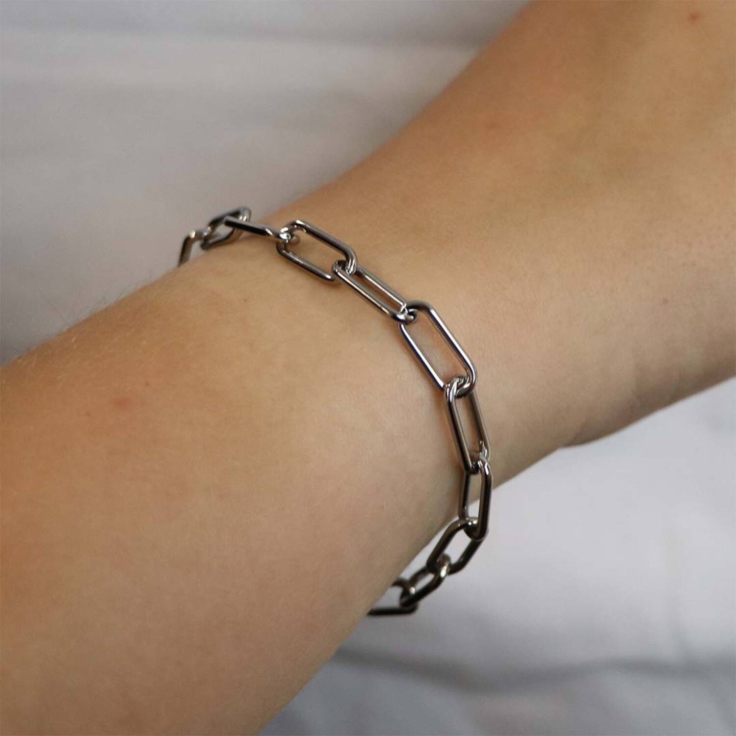  Bracelets à maillons - Titane - 20cm
