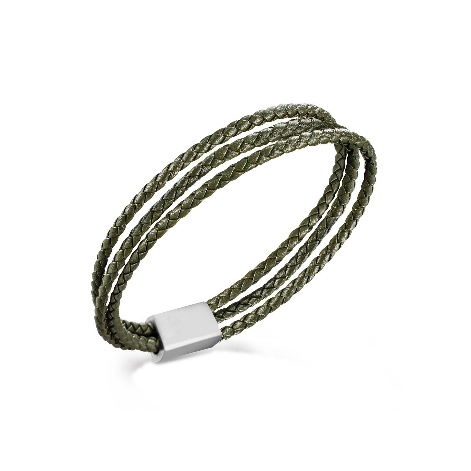  Armband - Leer - 21cm