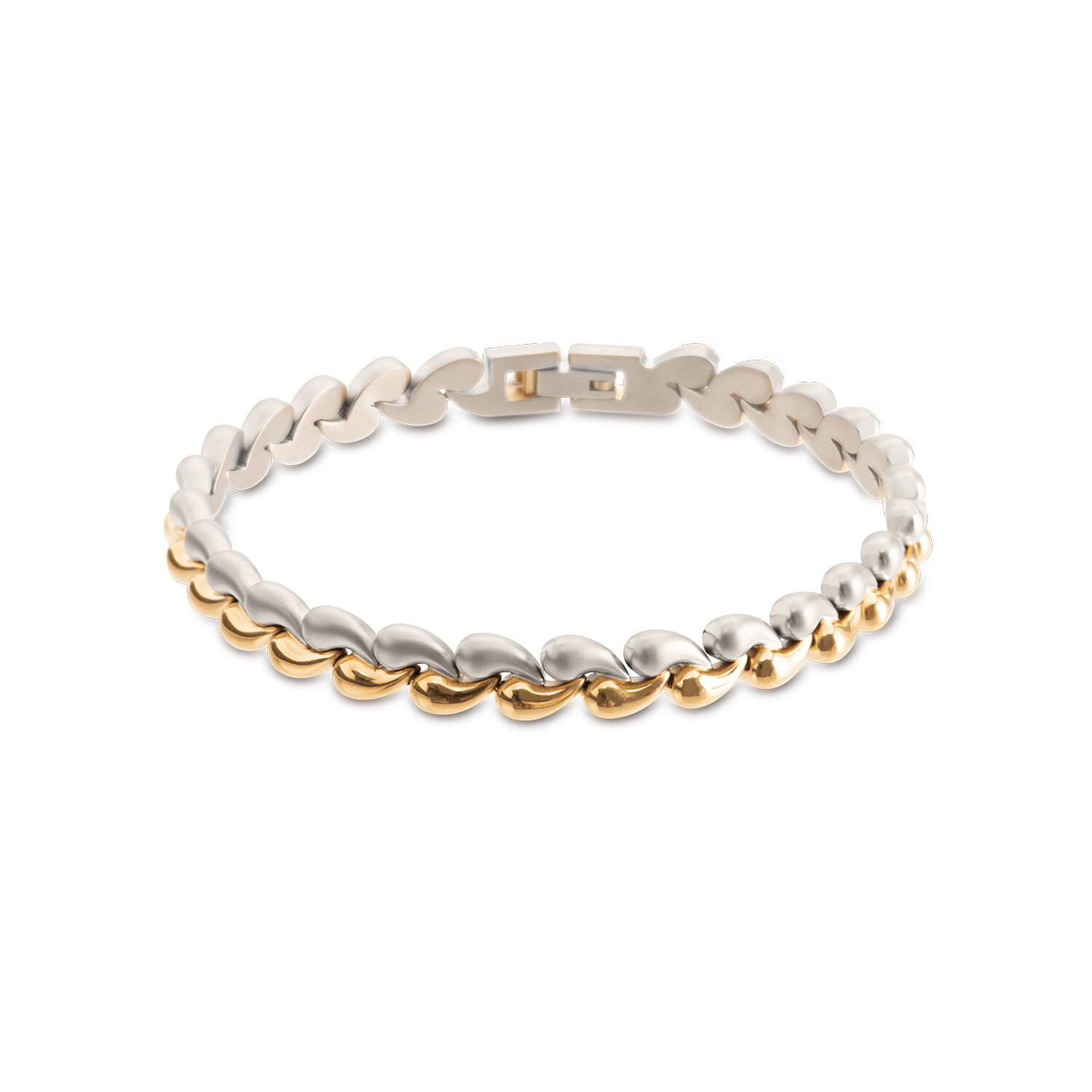  Link bracelets - Titanium - 20cm
