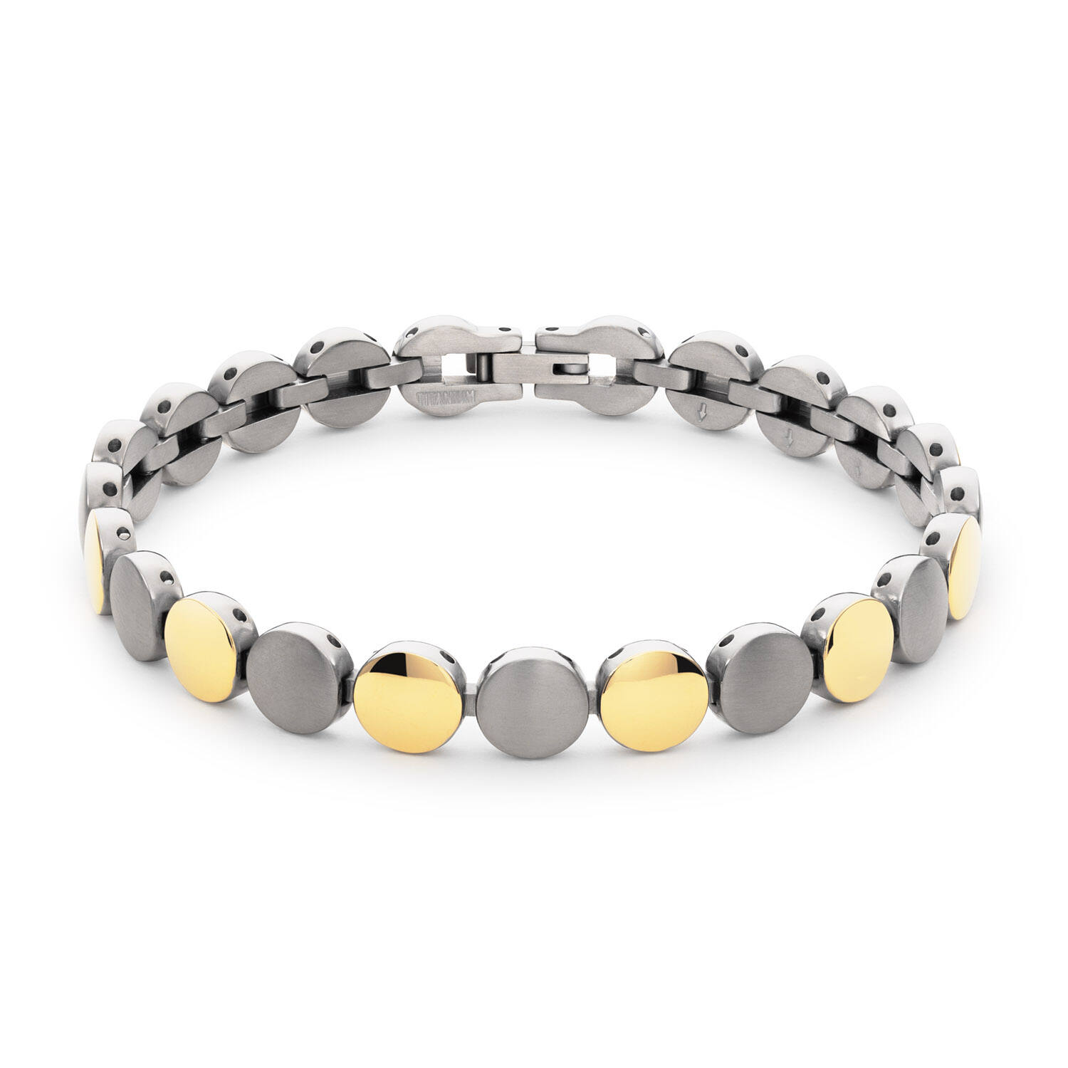  Bracelets à maillons - Titane - 21cm