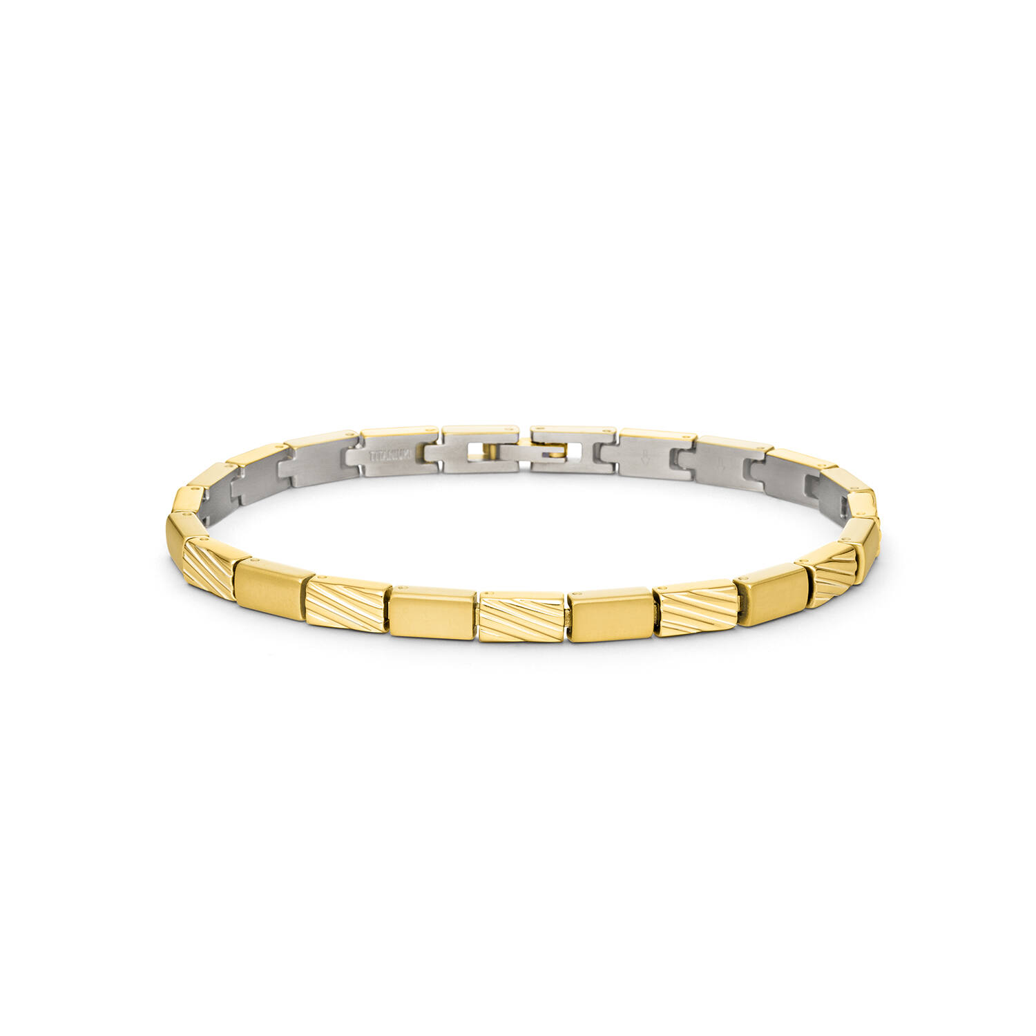  Bracelets à maillons - Titane - 20cm