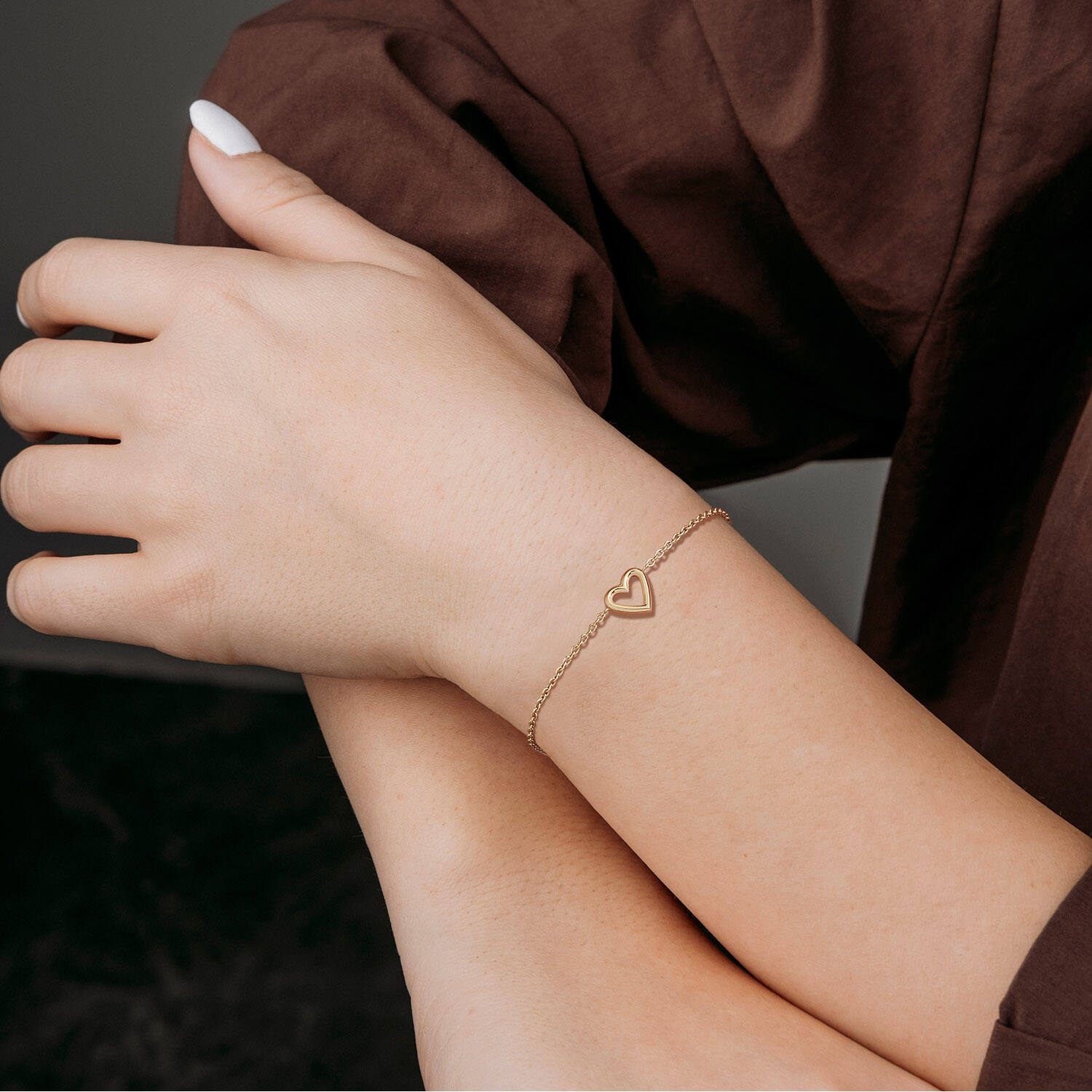  Schakelarmband - Titanium - 21cm