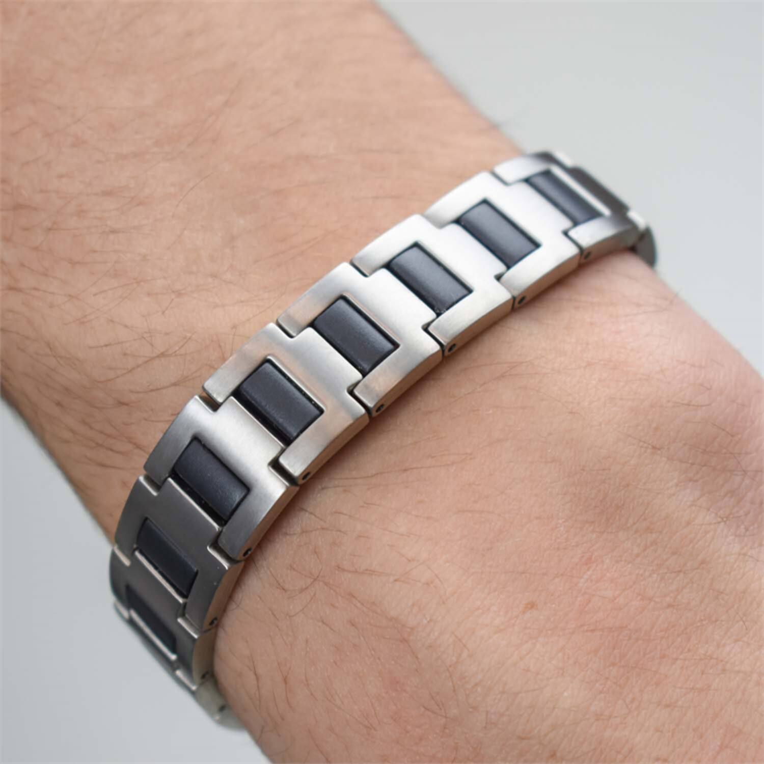  Schakelarmband - Titanium - 21cm