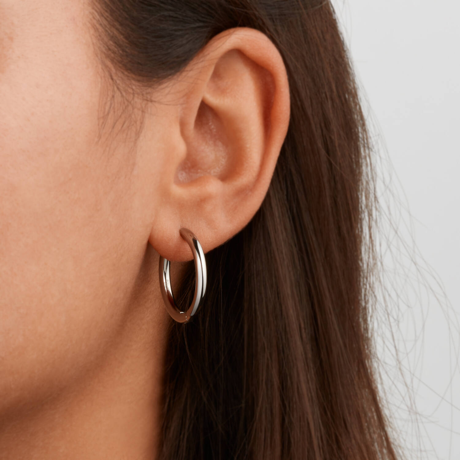 Earrings - Titanium - 23mm