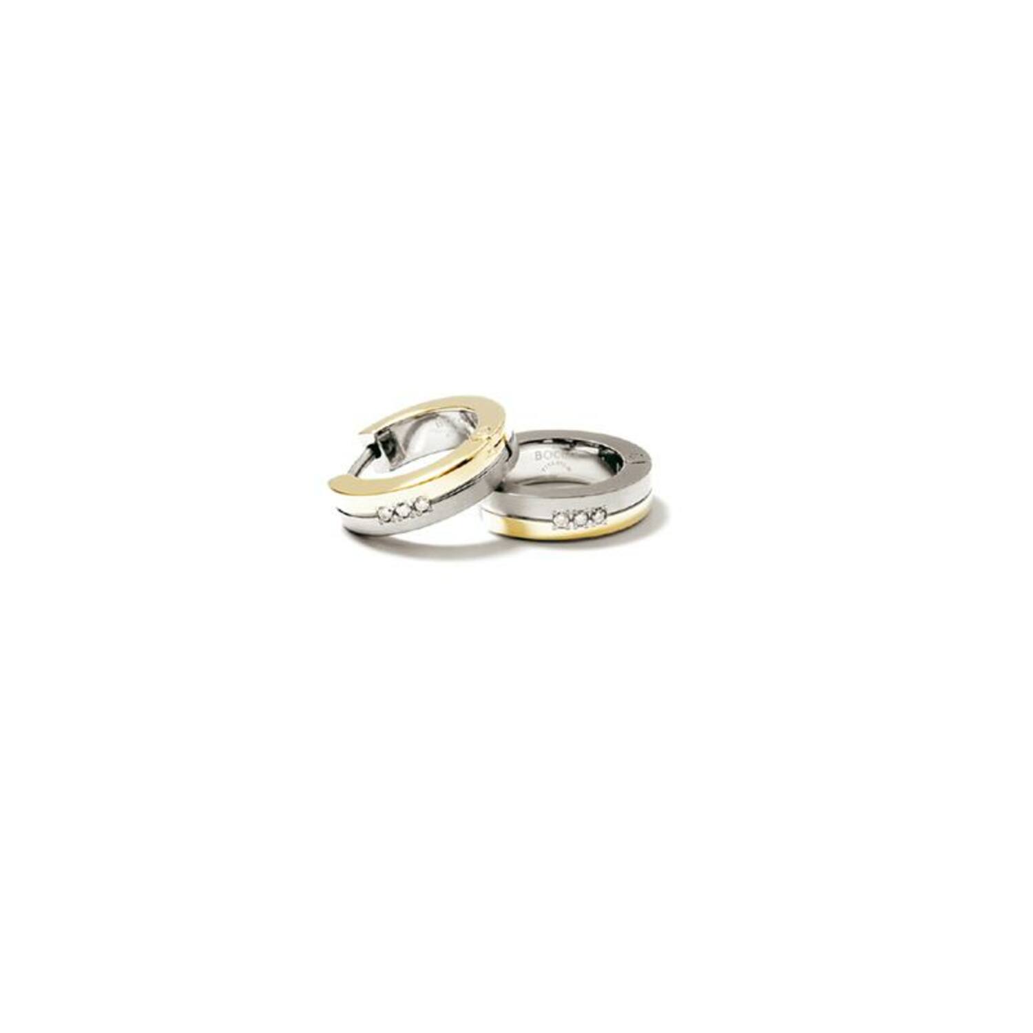  Ohrringe - Titan - Diamant - 0.03ct - 13mm