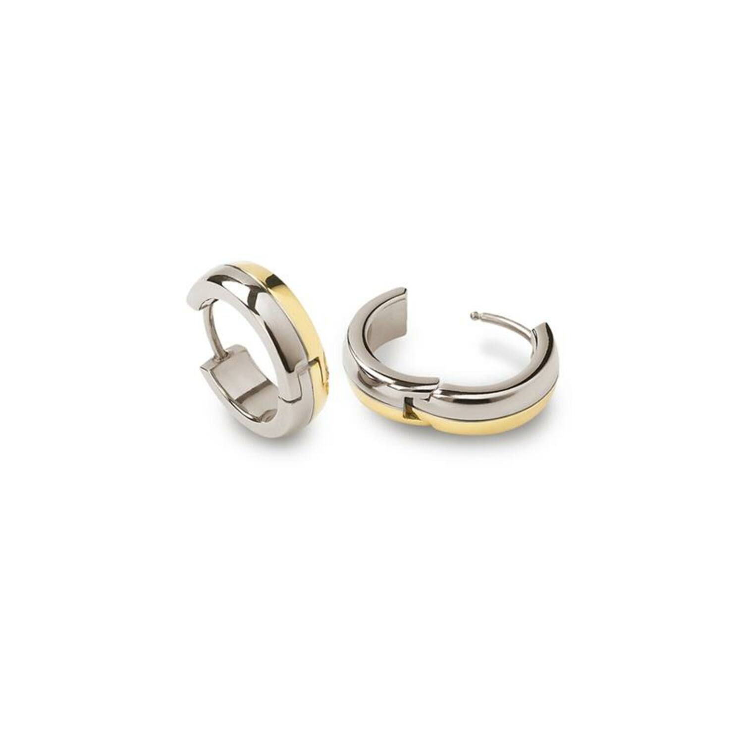  Oorringen - Titanium - 16mm