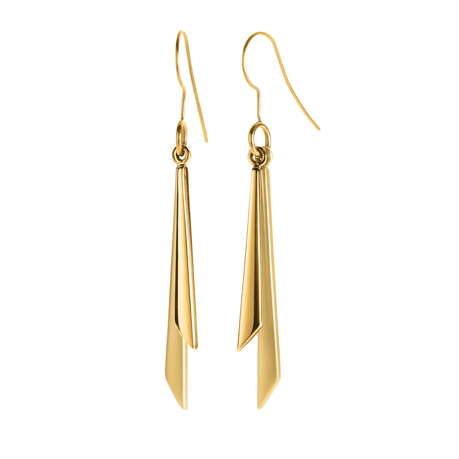  Boucles d'oreilles pendantes - Titane - 6cm