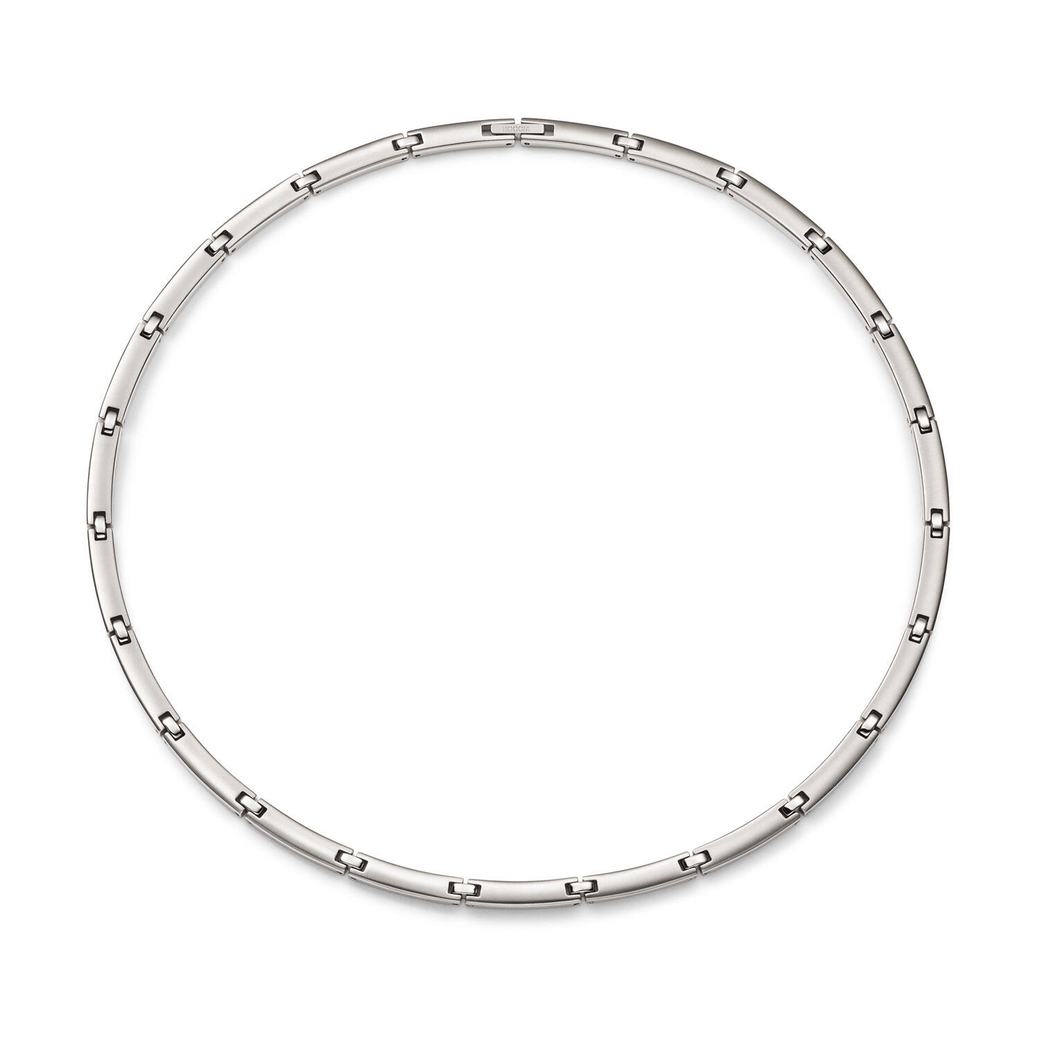  Link necklaces - Titanium - 50cm
