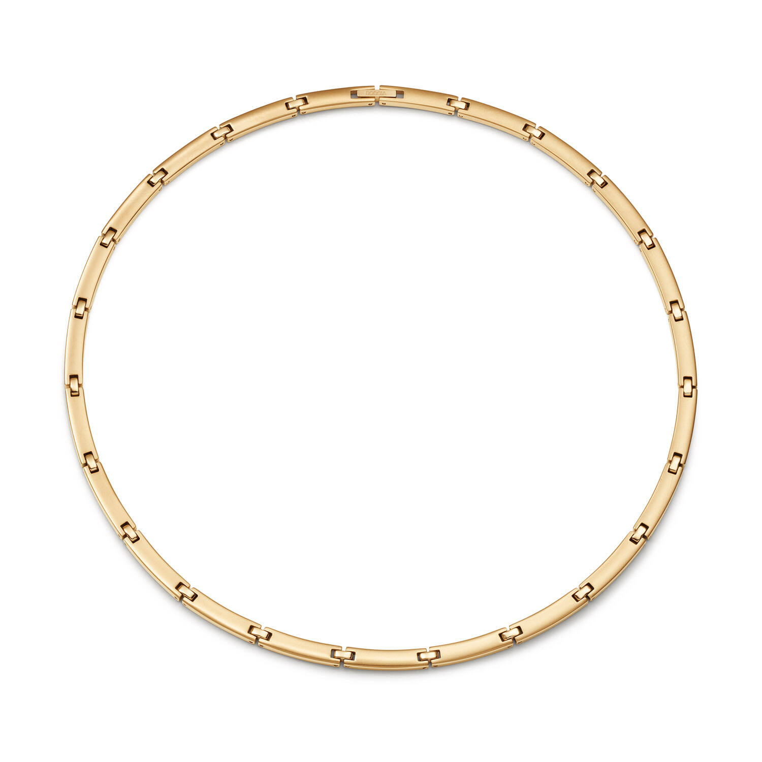  Link necklaces - Titanium - 50cm