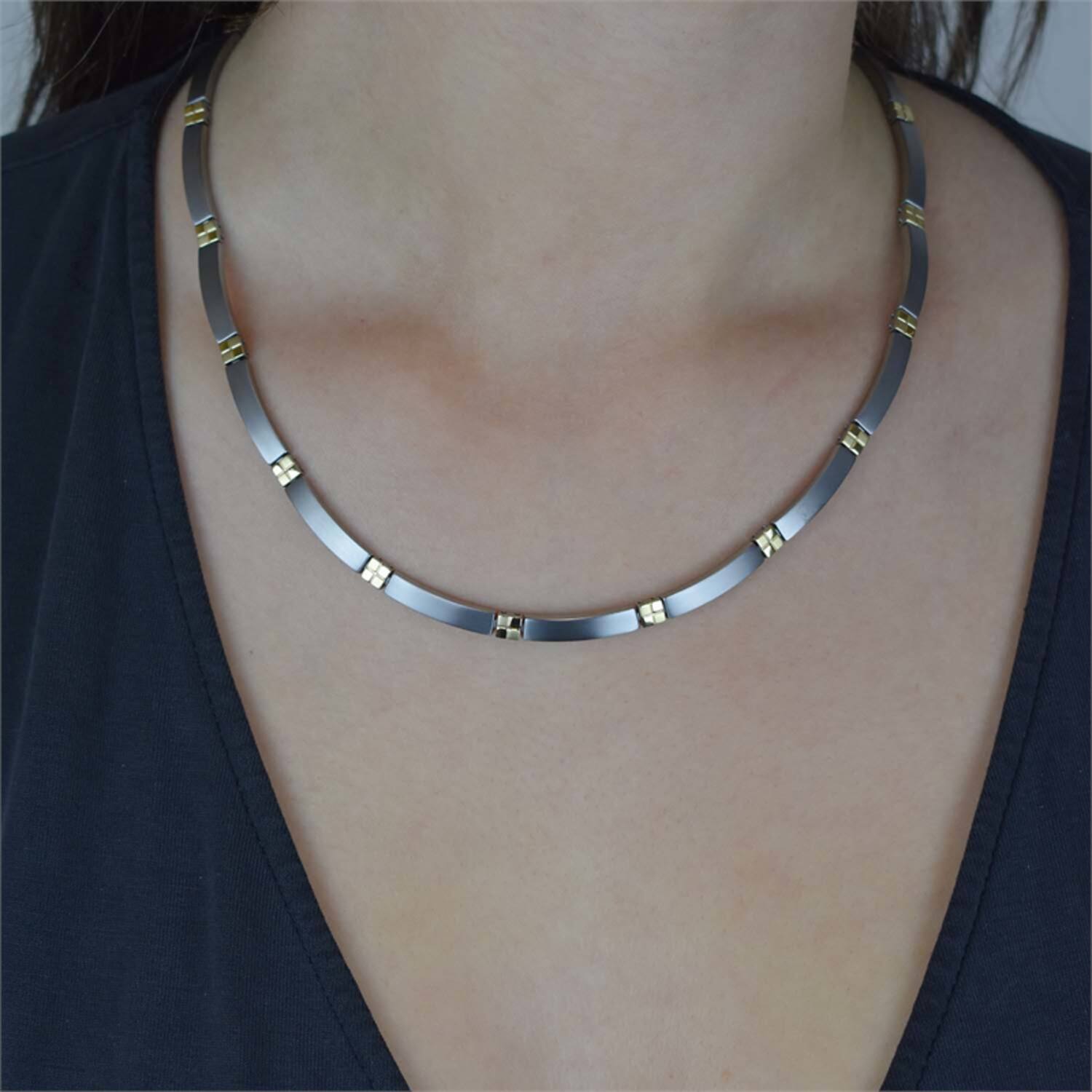  Collier - Titanium - 45cm