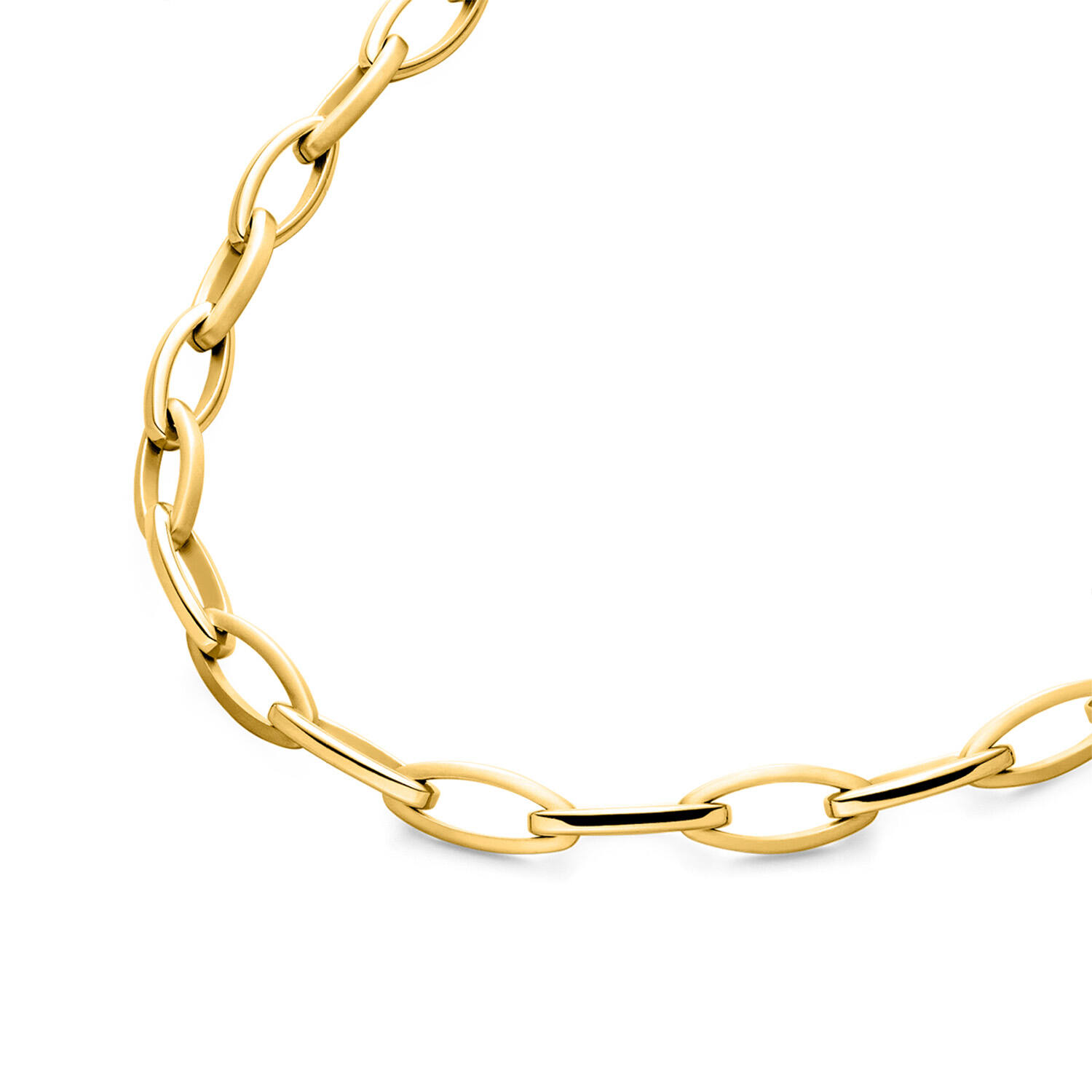  Schakelcollier - Titanium - 52cm