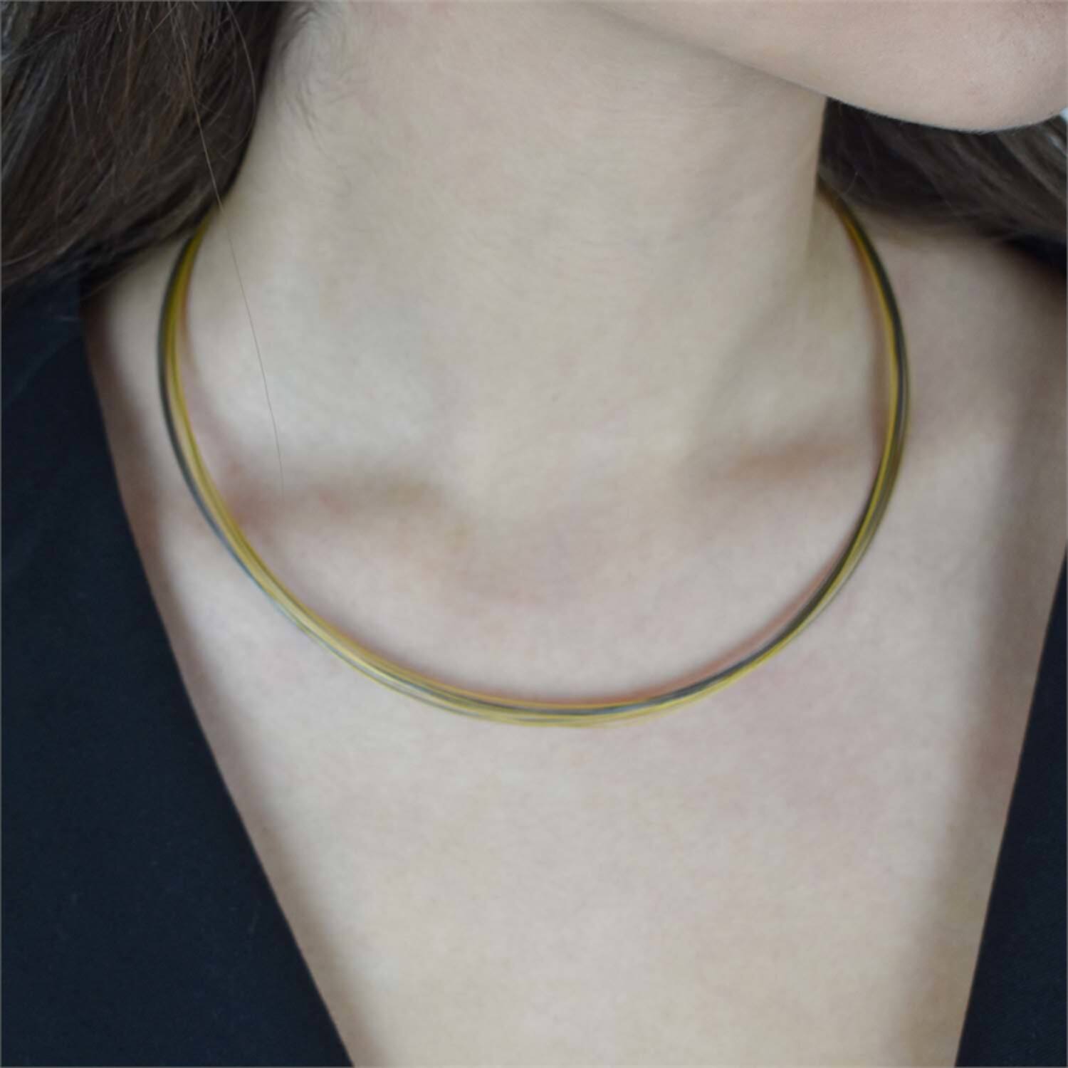  Lengte collier - Staal
