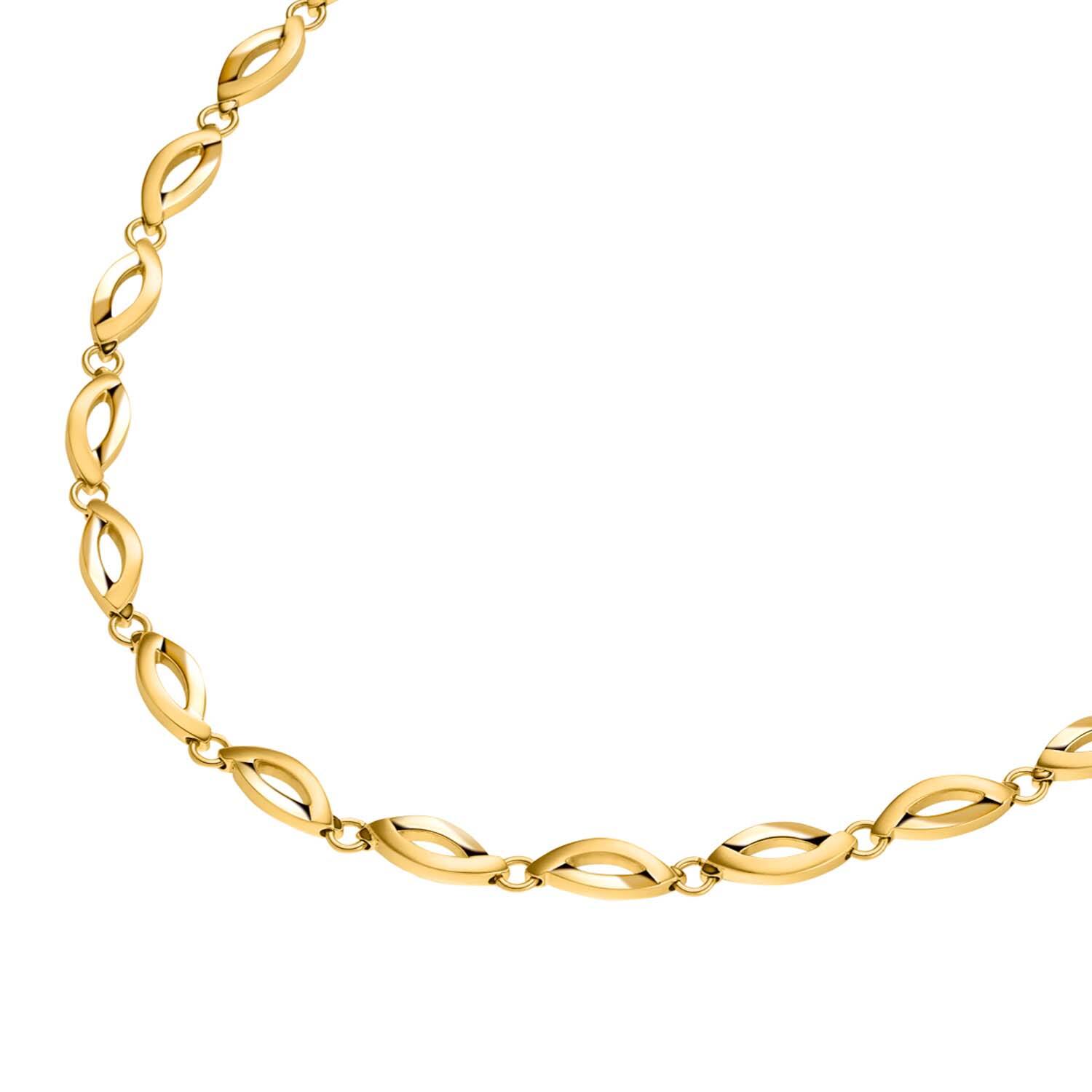  Colliers maillons - Titane - 47cm