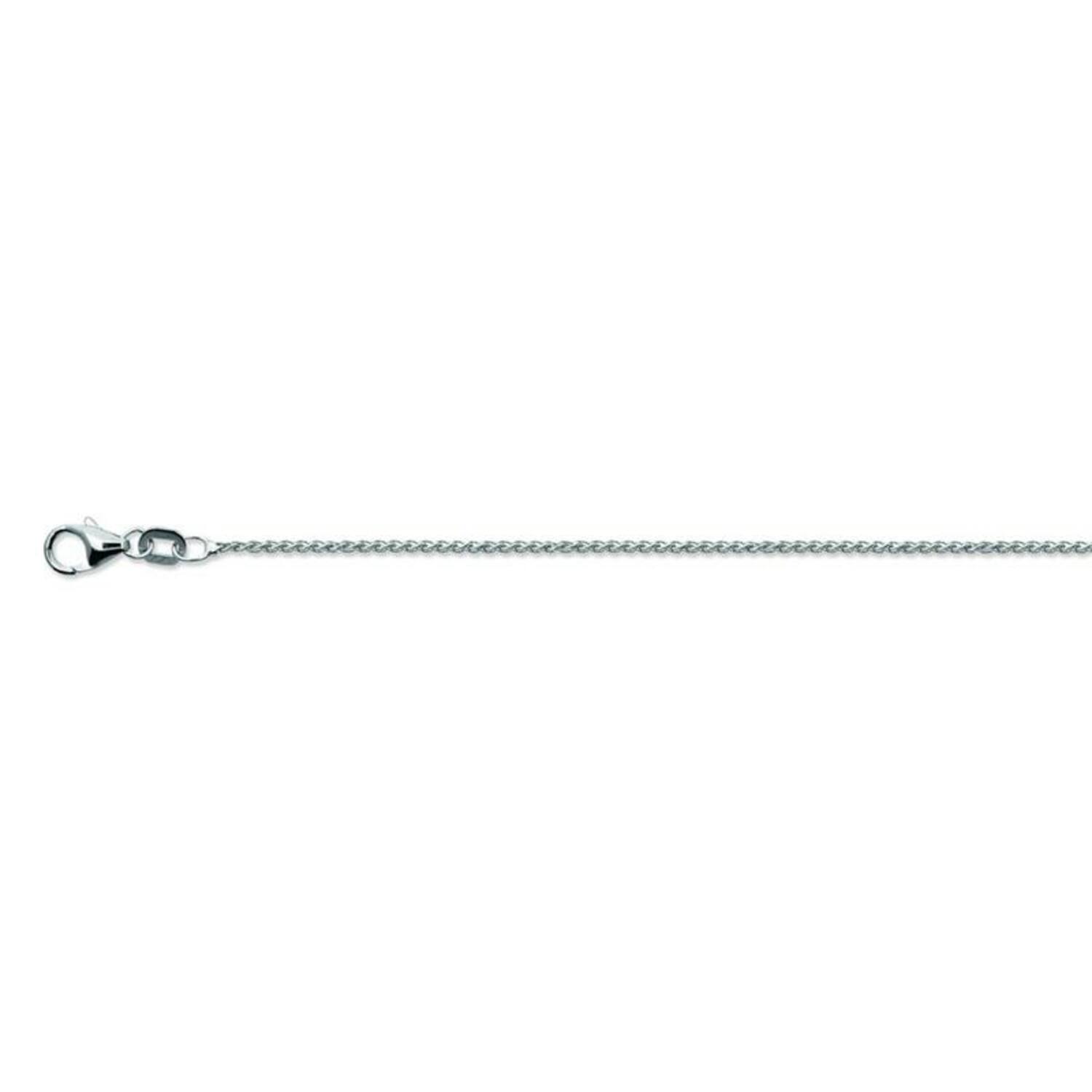  - Palmier, queue de renard - 1.2mm - 42cm - Argent - 2.3gr