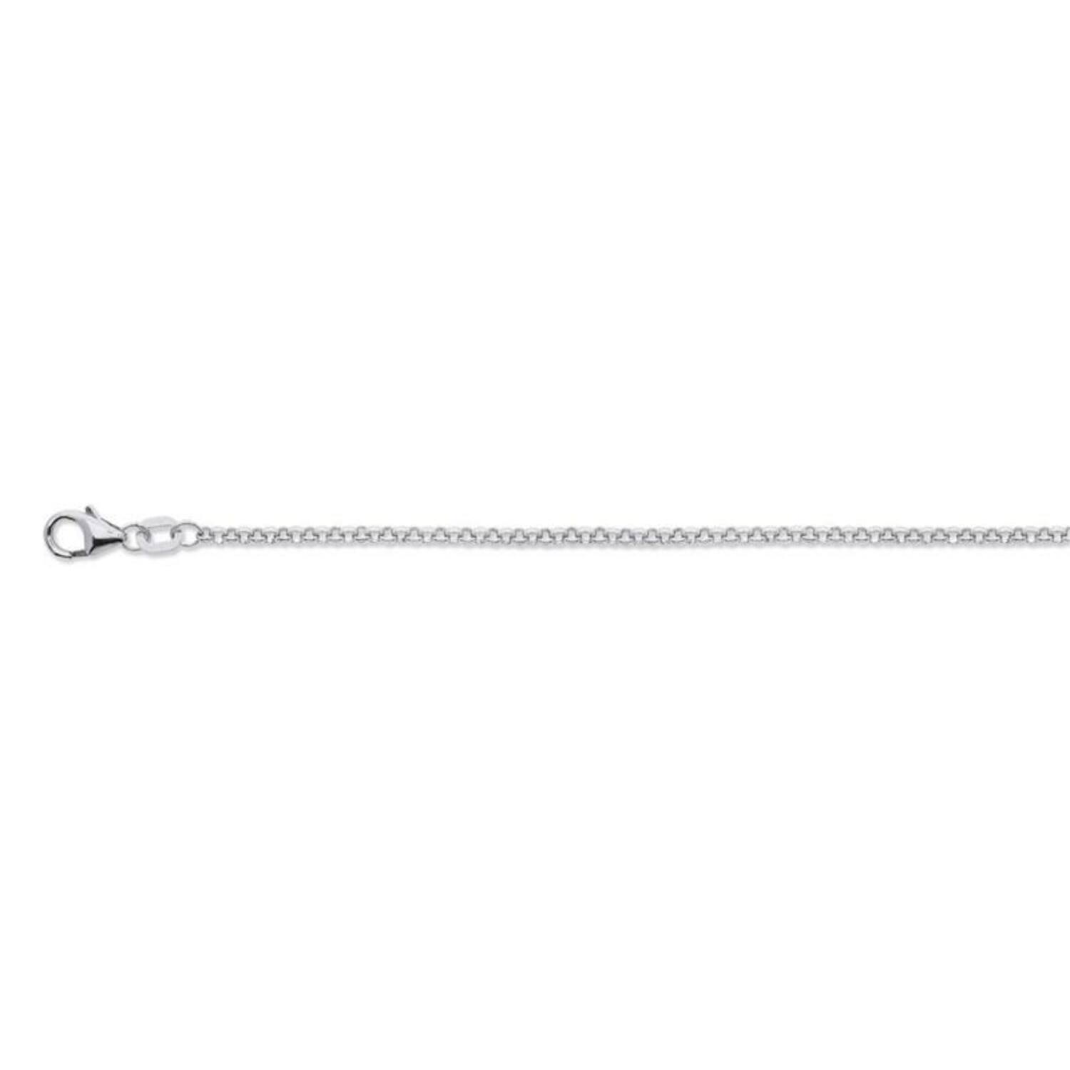  - Jasseron - 2mm - 42cm - Zilver - 3.7gr