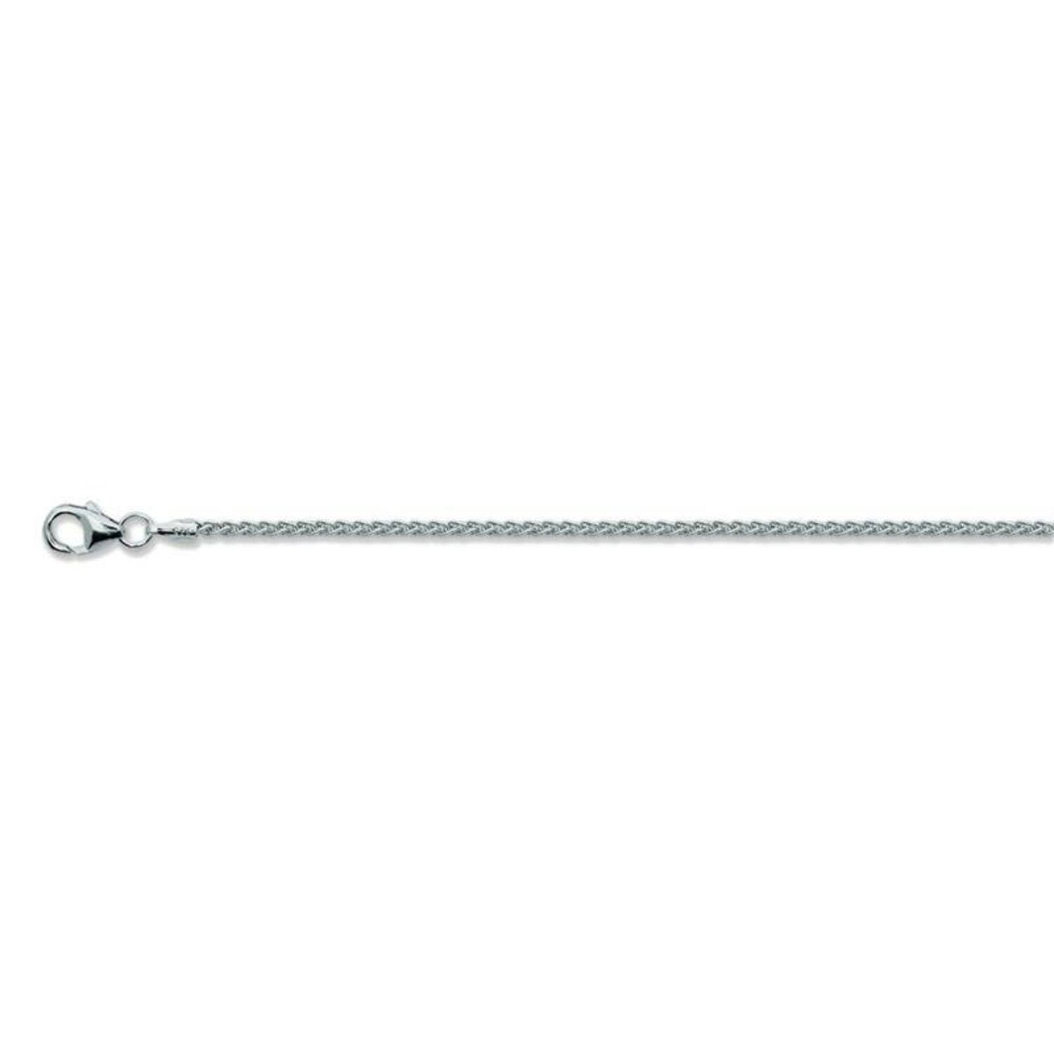  - Palmier, Foxtail - 1.5mm - 42cm - Silver - 3.7gr