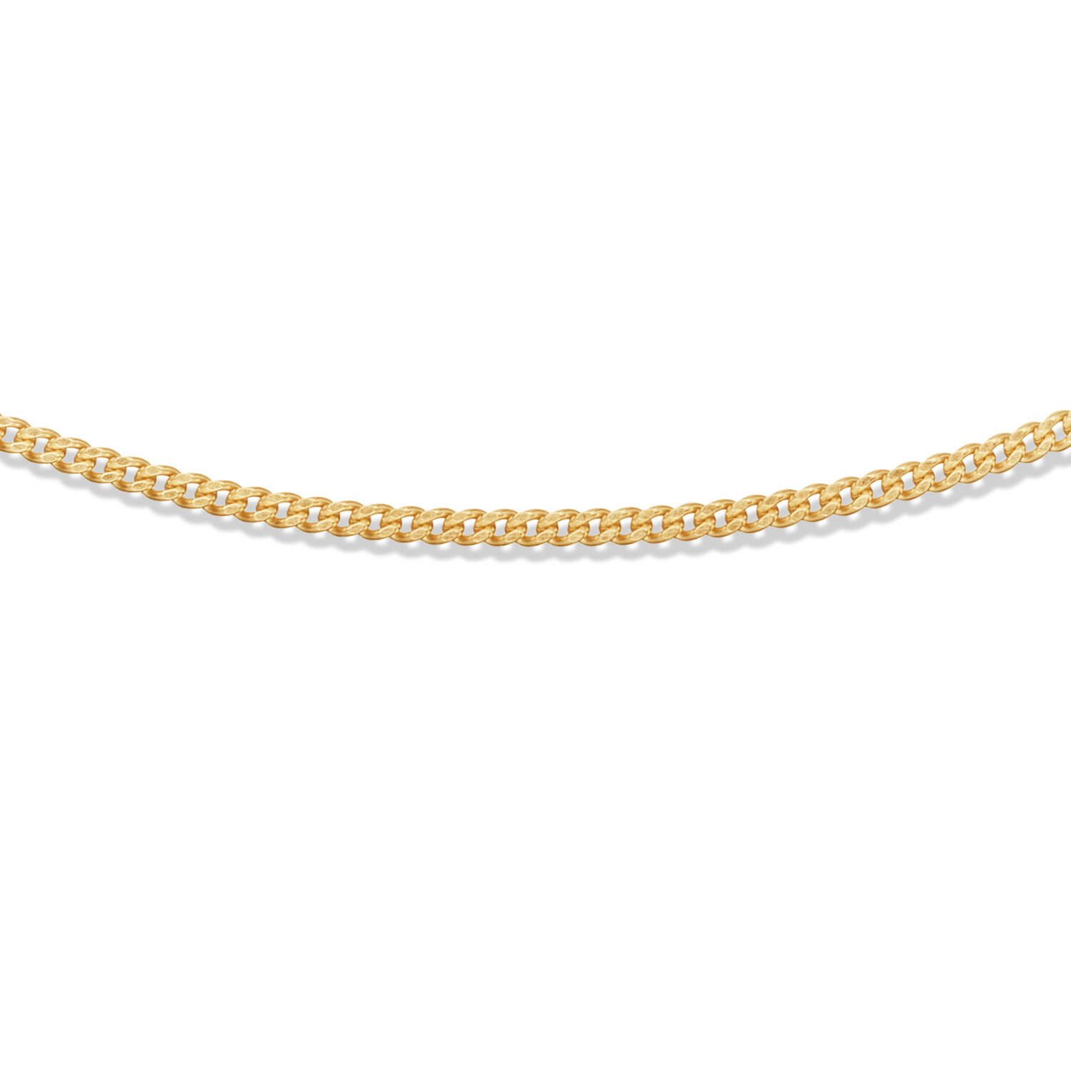  Gliederkette - Gourmet - 1.9mm - 42cm - Vergoldet