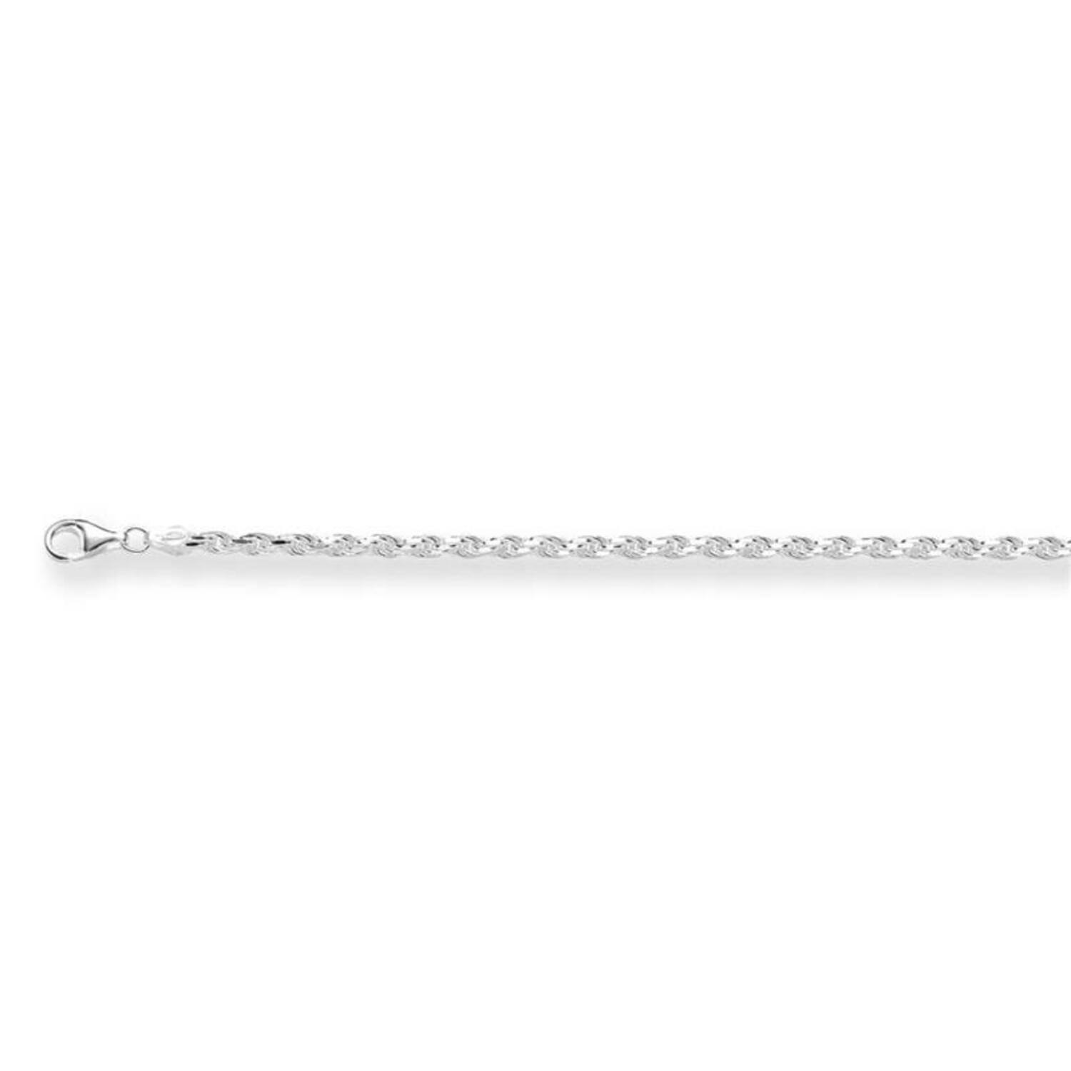  Colliers maillons - Cordon - Argent - 45cm