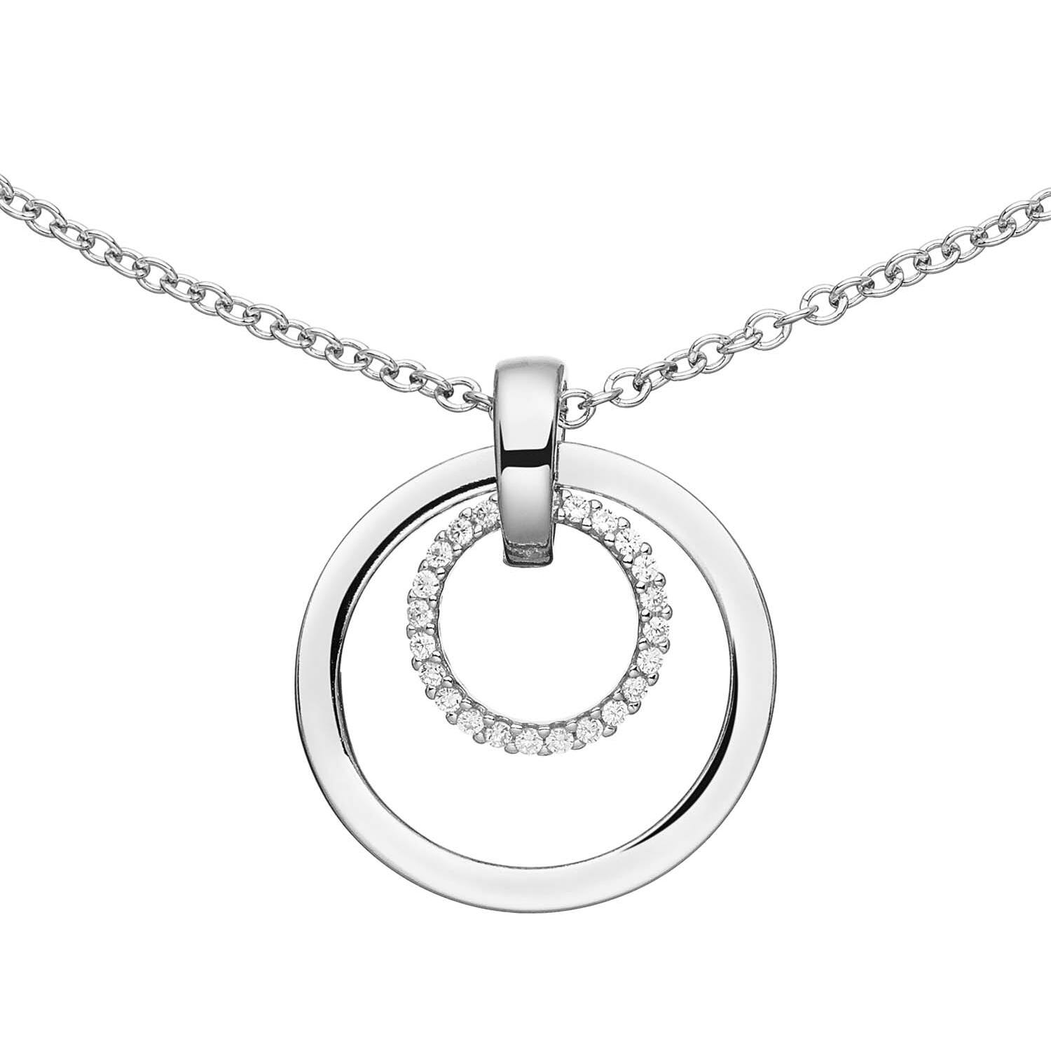  Collier - Rond - Ancre - Argent - 45cm