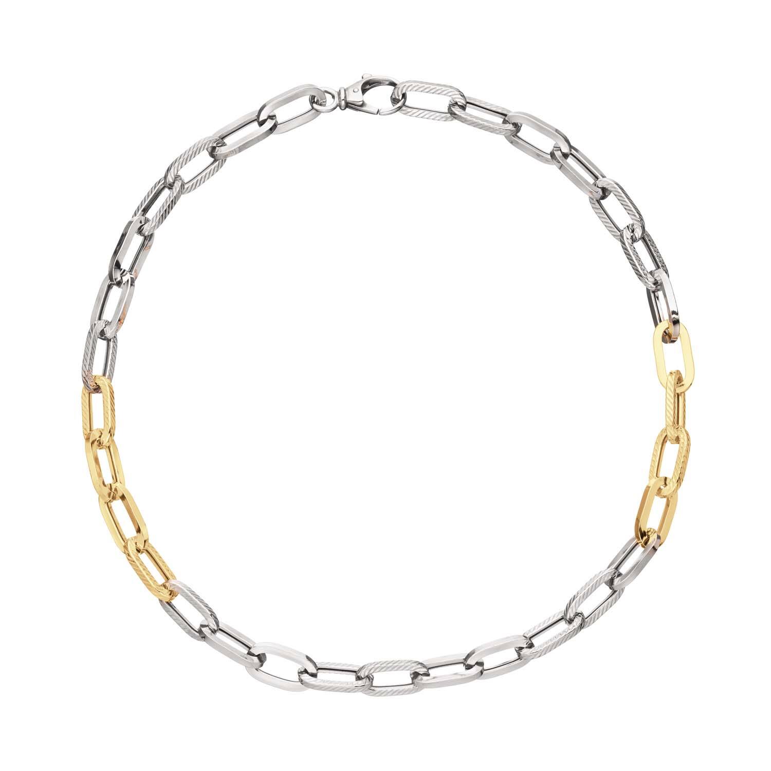  Kette - Anker - Silber - 50cm Chunky Chic - 