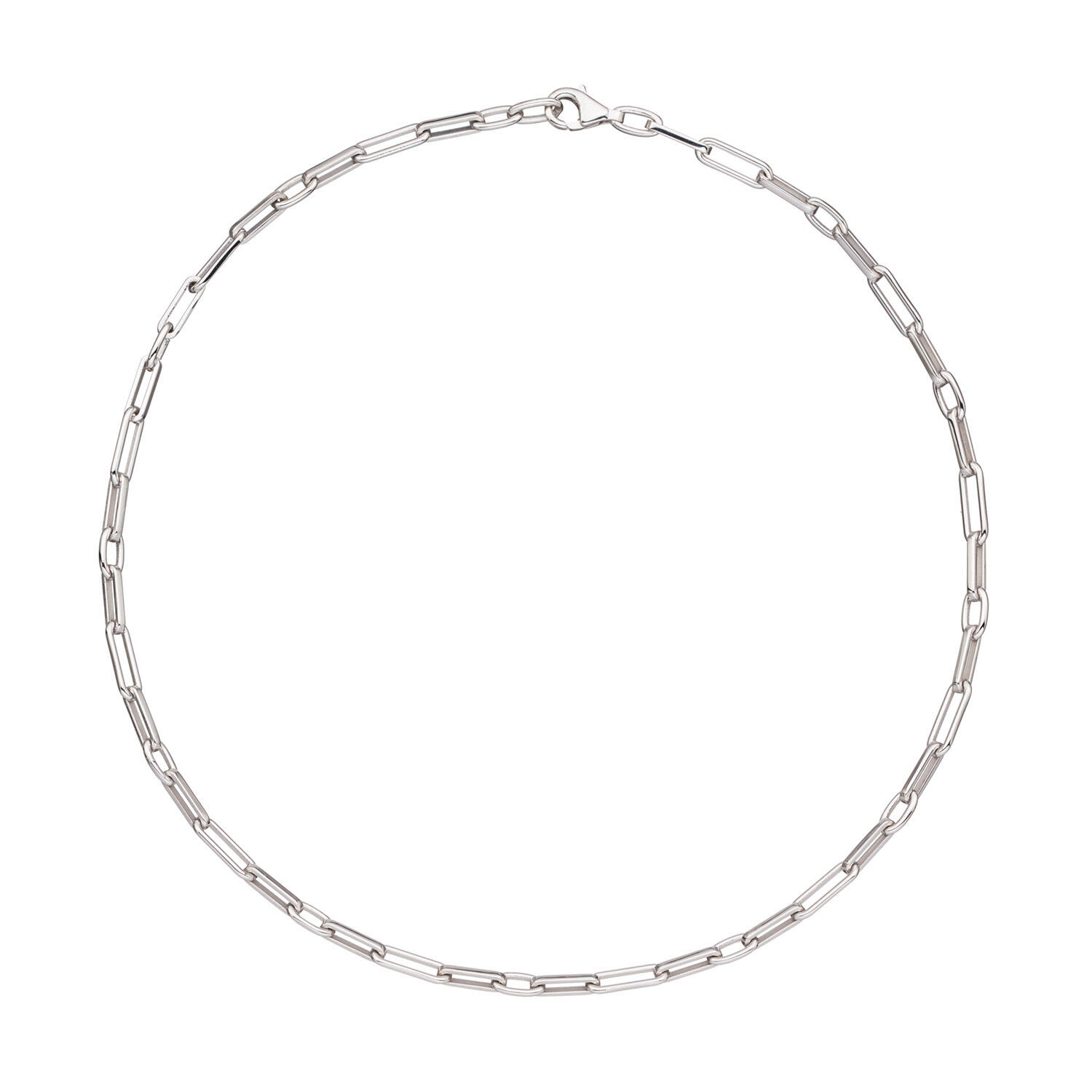  Link necklaces - Anchor - Silver - 45cm
