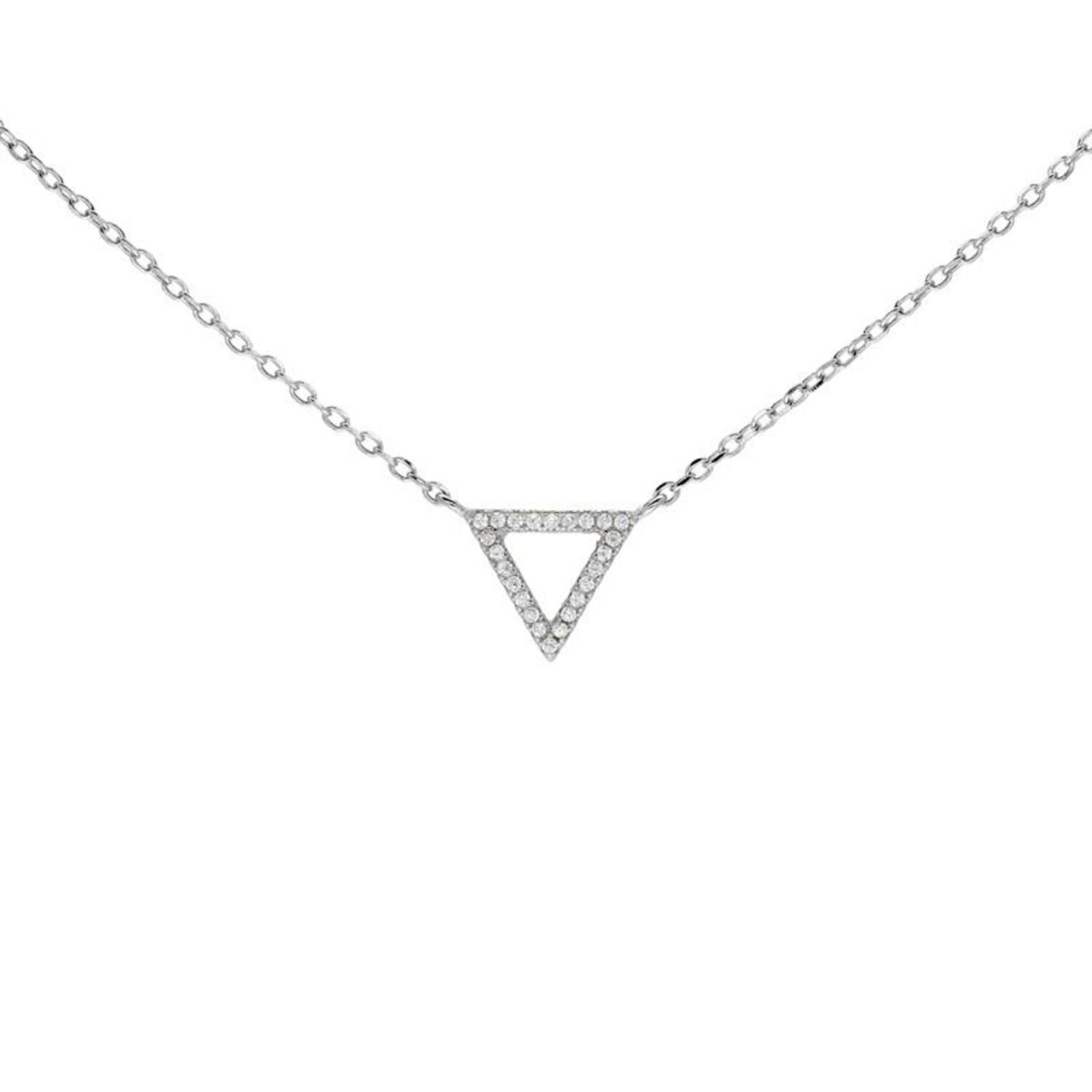  Collier - Rond - Anker - Zilver - 42cm