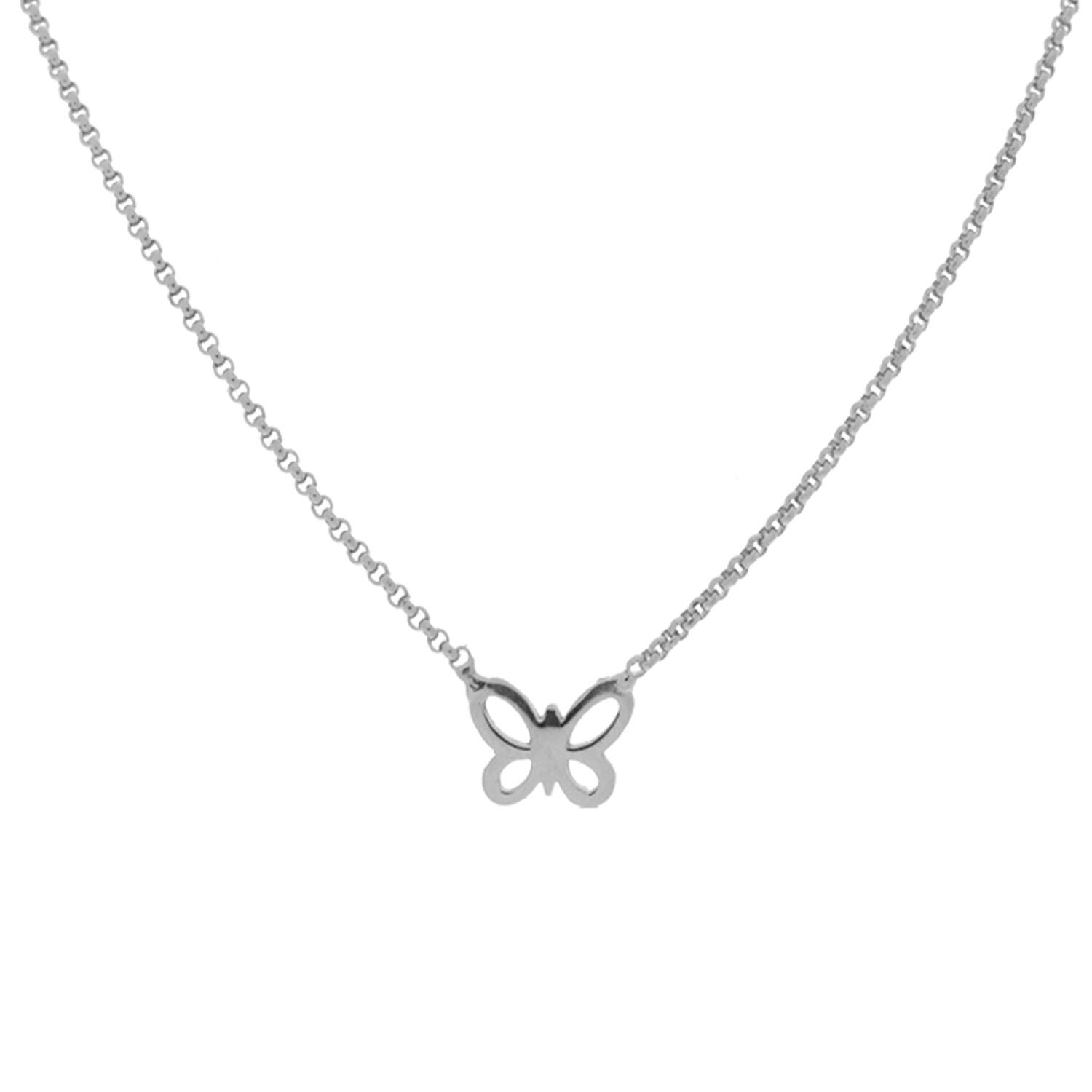  Necklace - Animal - Silver - 38cm