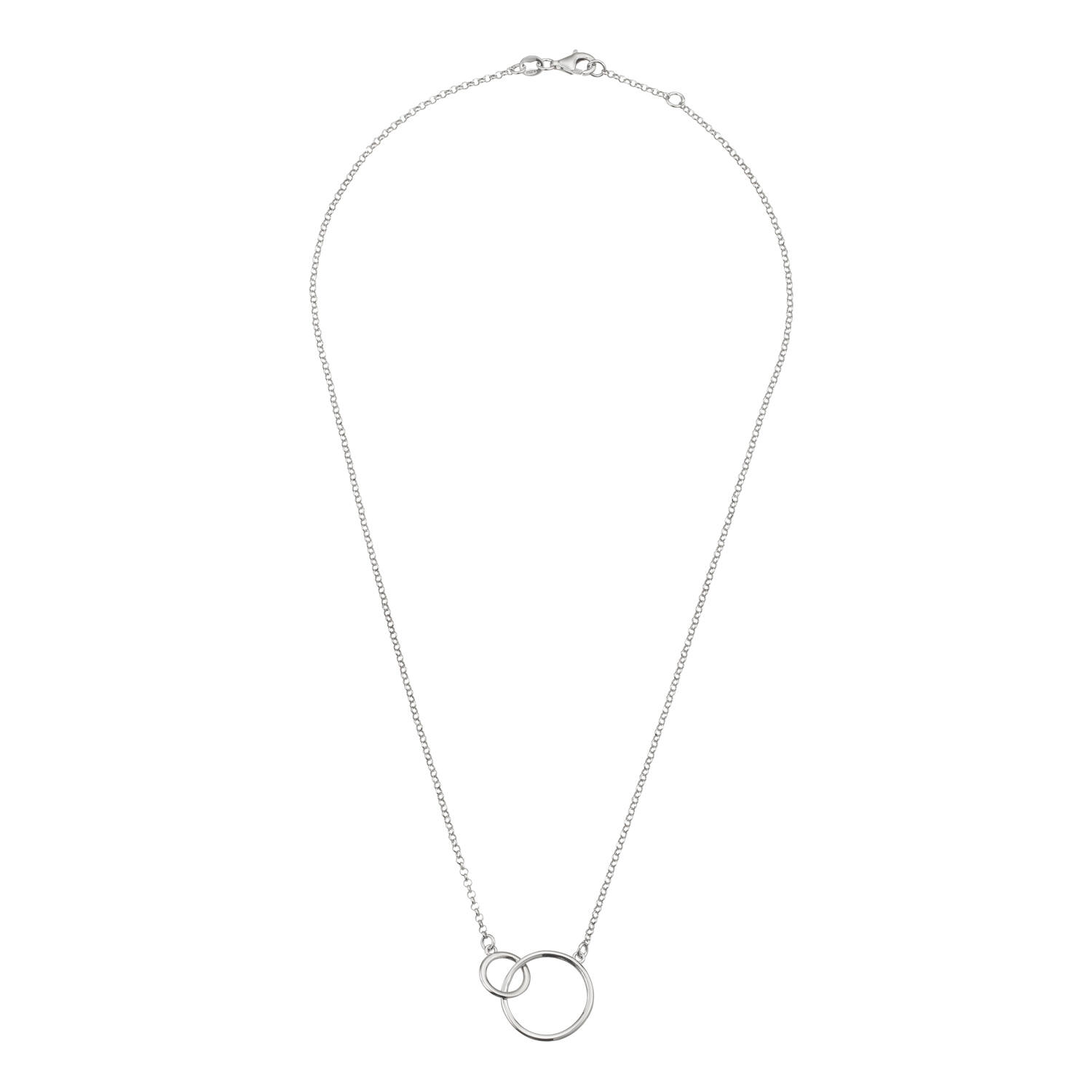 Colliers à pendentif - Argent - 45cm