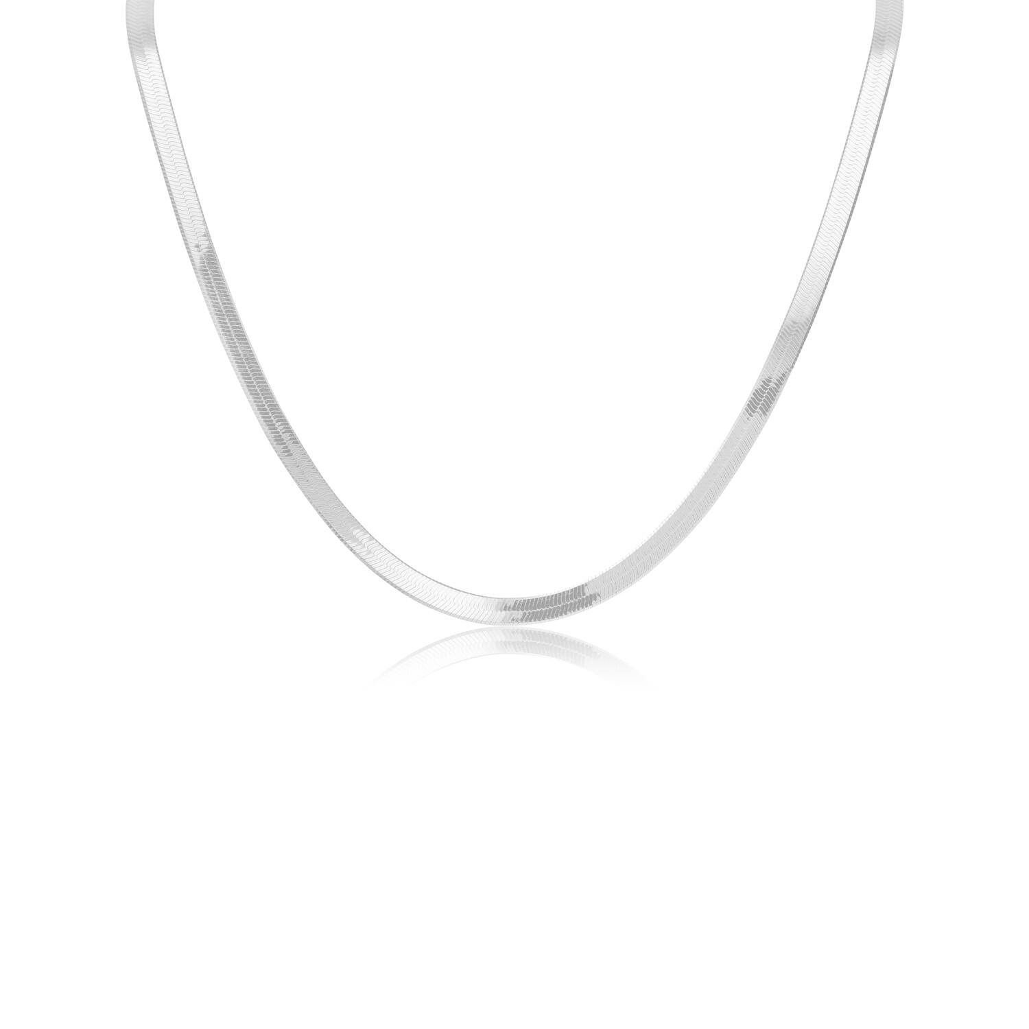  Schakelcollier - Gourmet - Zilver - 45cm