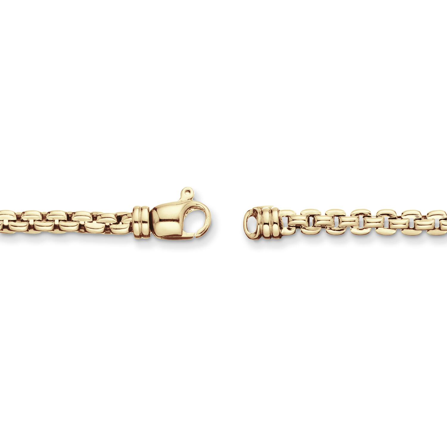  Collier - Rond - Zilver - 45cm
