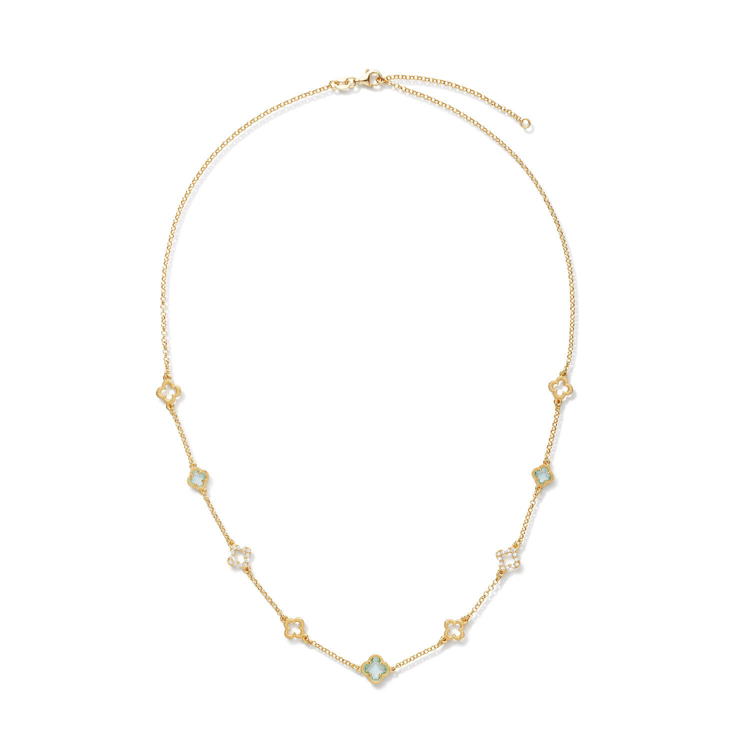  Colliers maillons - Ancre - Argent doré - 55cm Colors from Nature - 