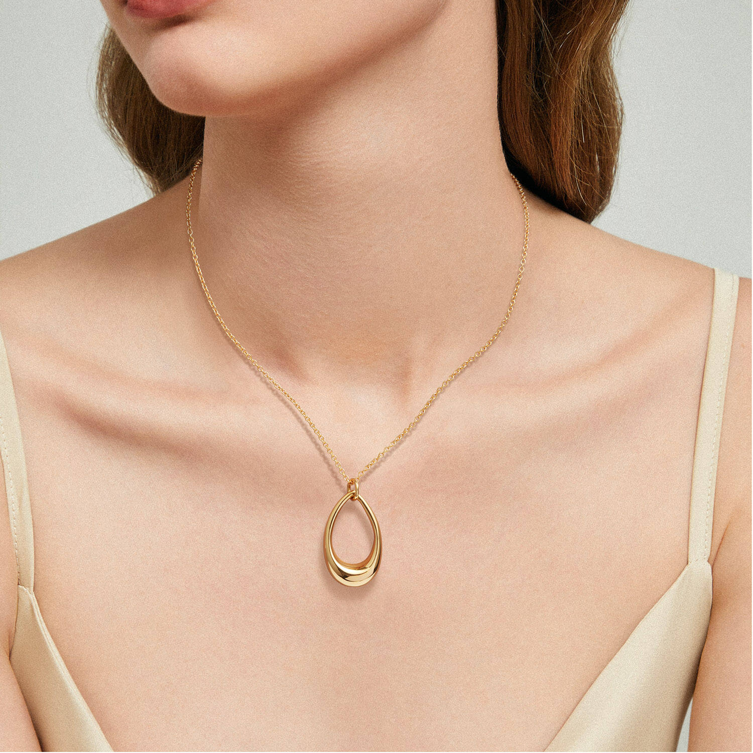  Link necklaces - Goldplated Chunky Chic - 