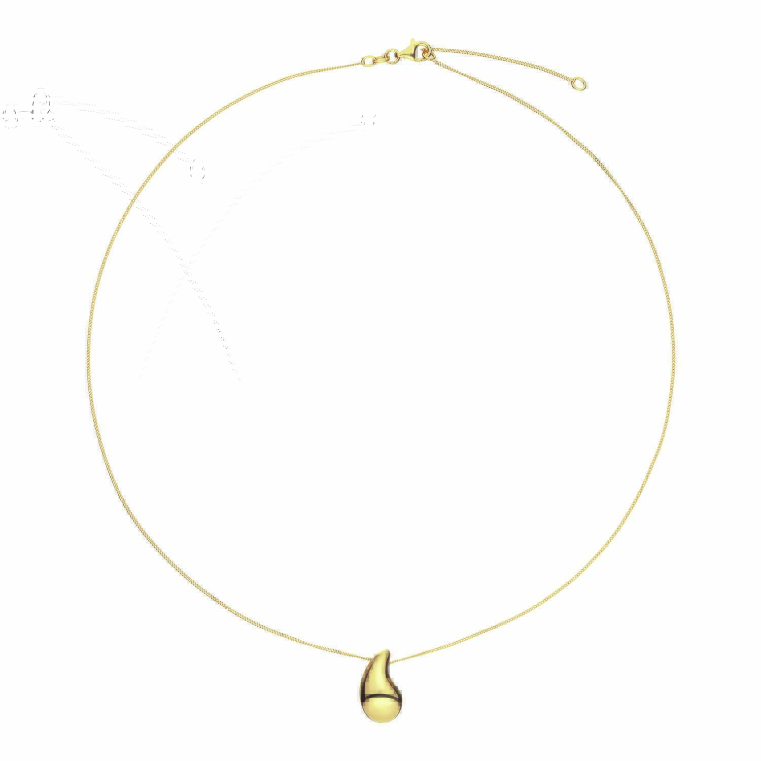  Necklaces with pendant - Drop - Gourmet - Goldplated - 60cm