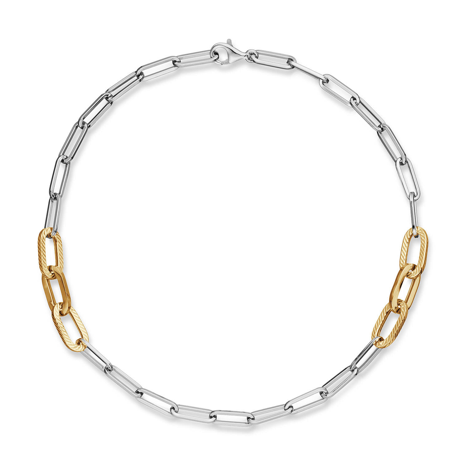  Kette - Silber - 45cm Chunky Chic - 