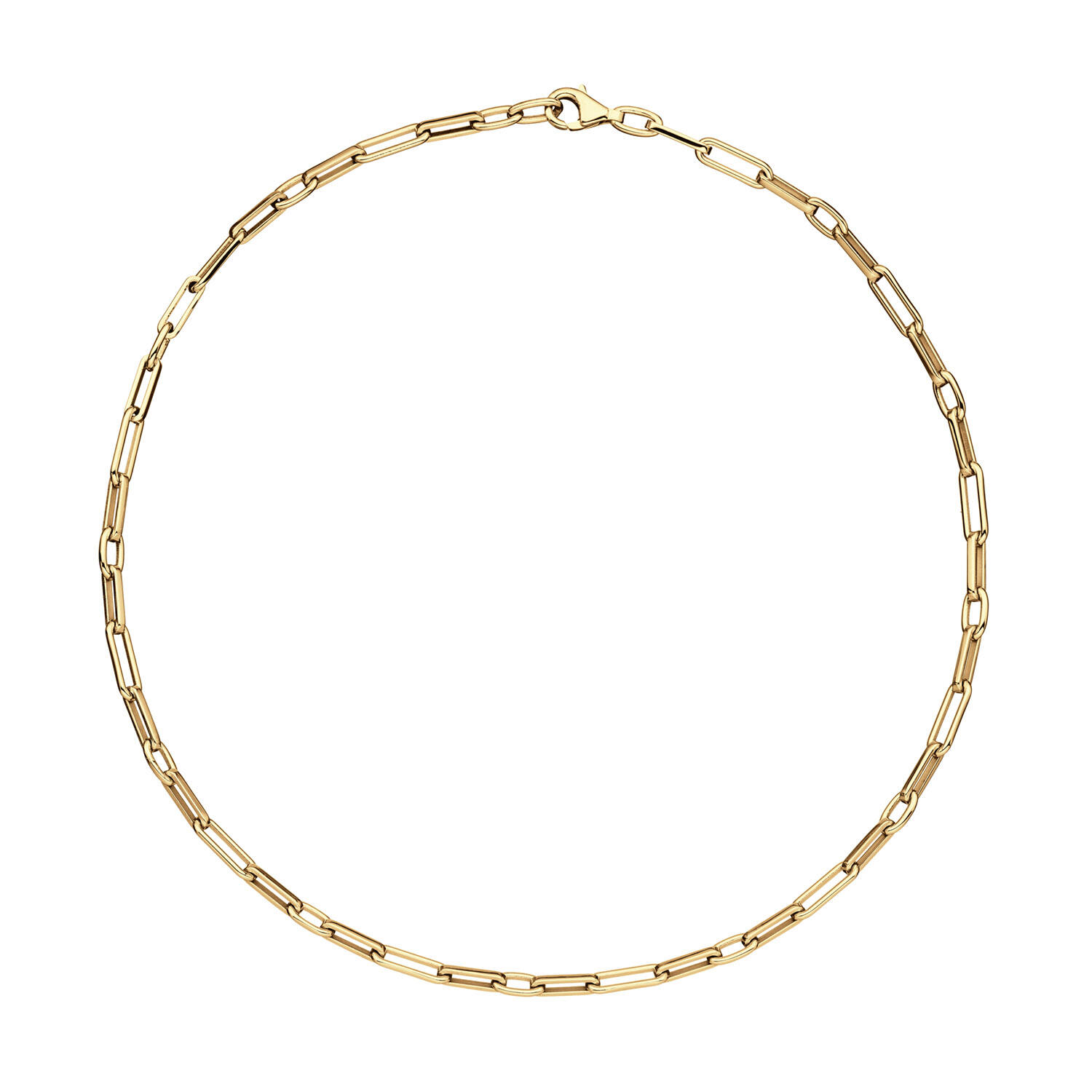  Colliers maillons - Ancre - Argent - 45cm