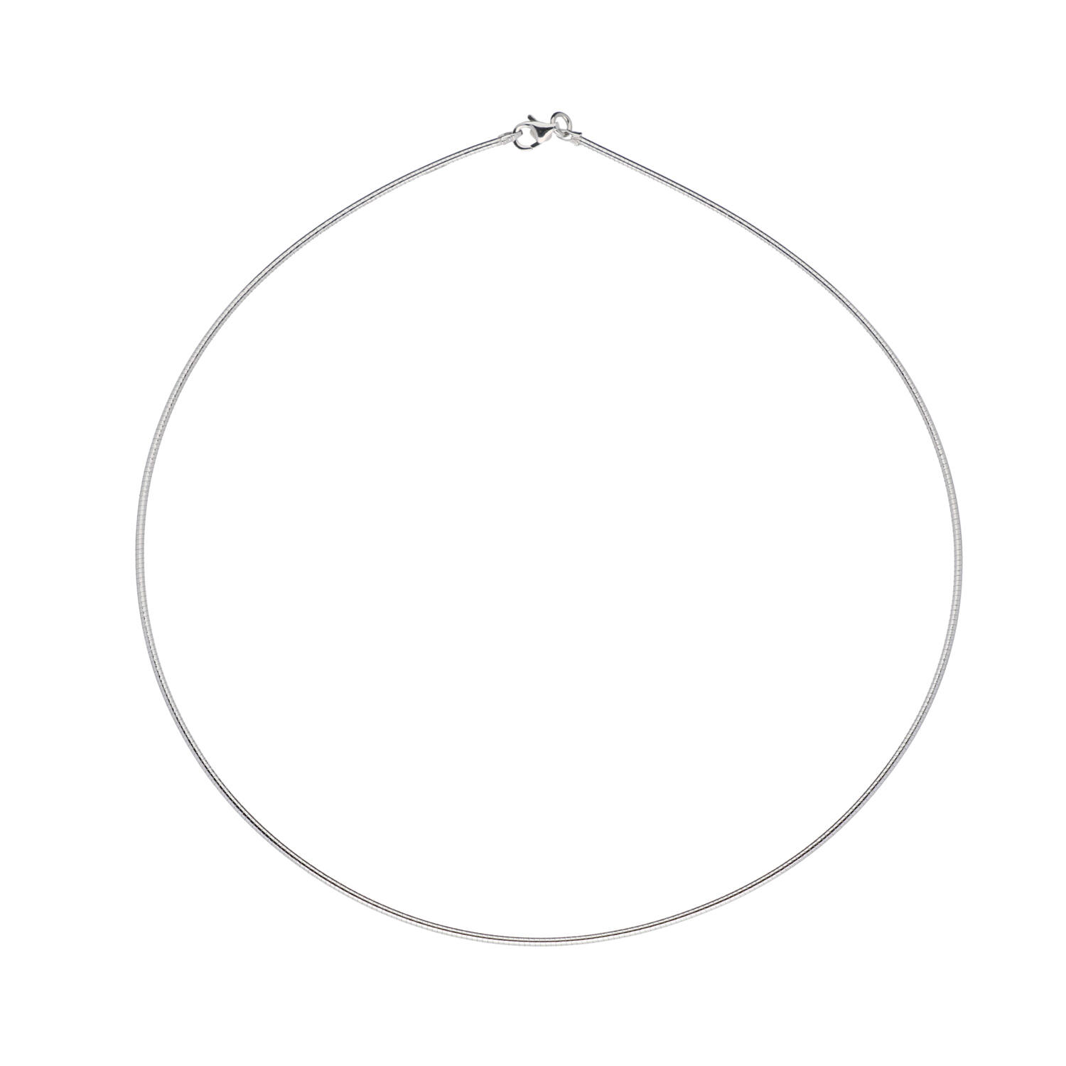  Omegaketten - Rund - Omega - Silber - 43cm