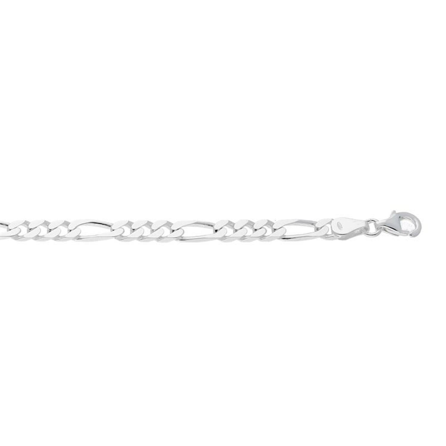  Gliederarmbänder - Figaro - 5mm - 20cm
