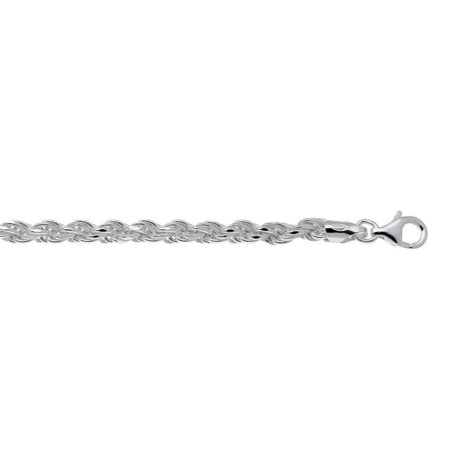  Gliederarmbänder - Band - Rund - 4.5mm - 19cm