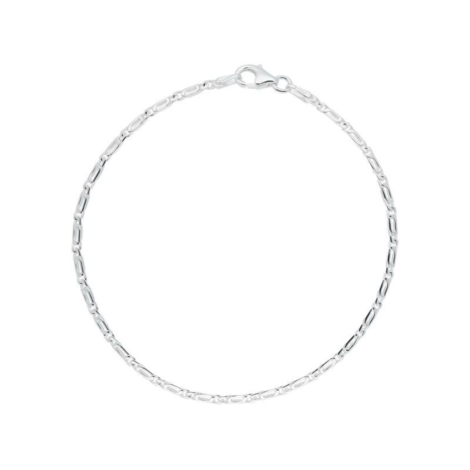  Gliederarmbänder - Fantasieglied - Rund - 1.8mm - 19cm