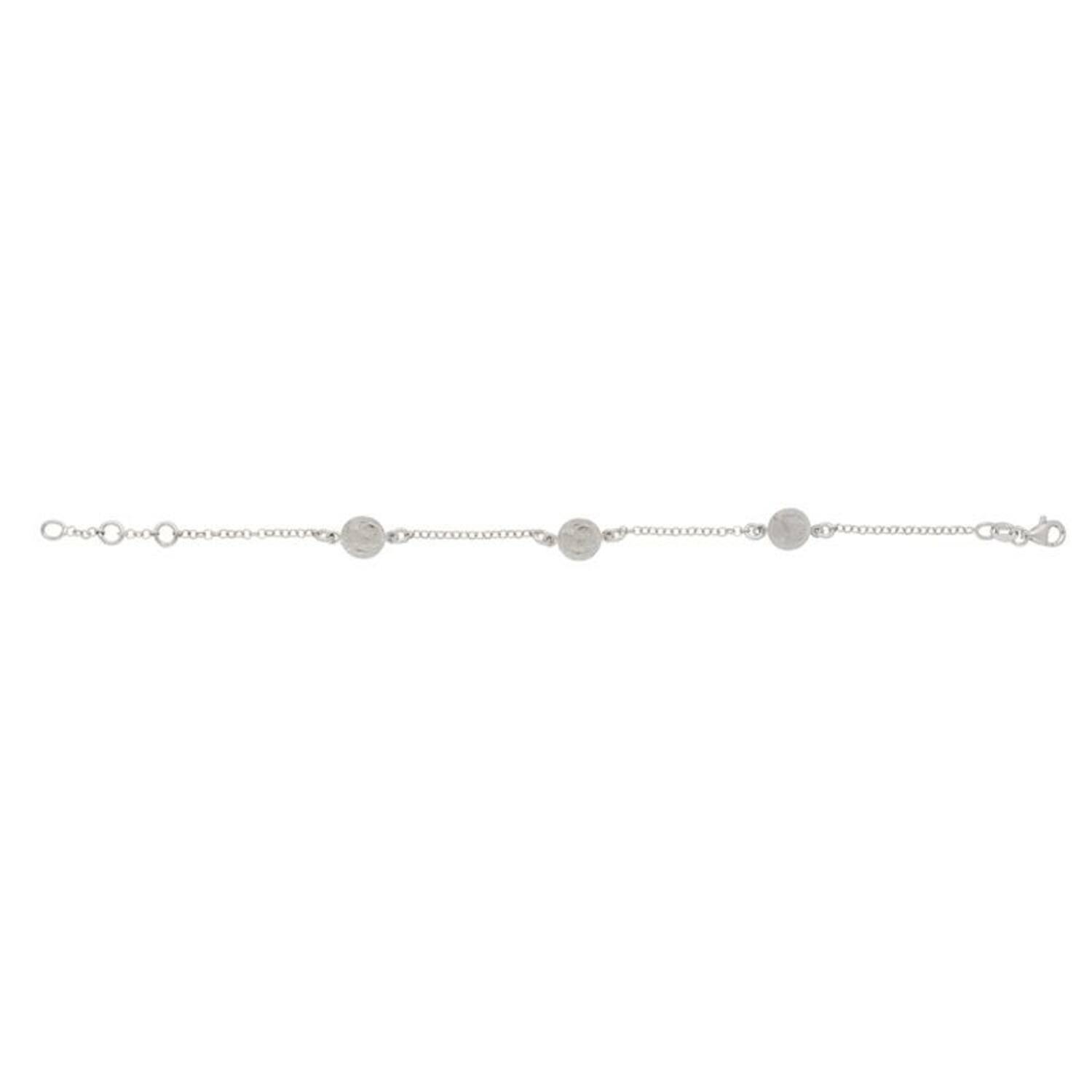  Charmarmbänder - Anker - 3 Muntjes - 19cm