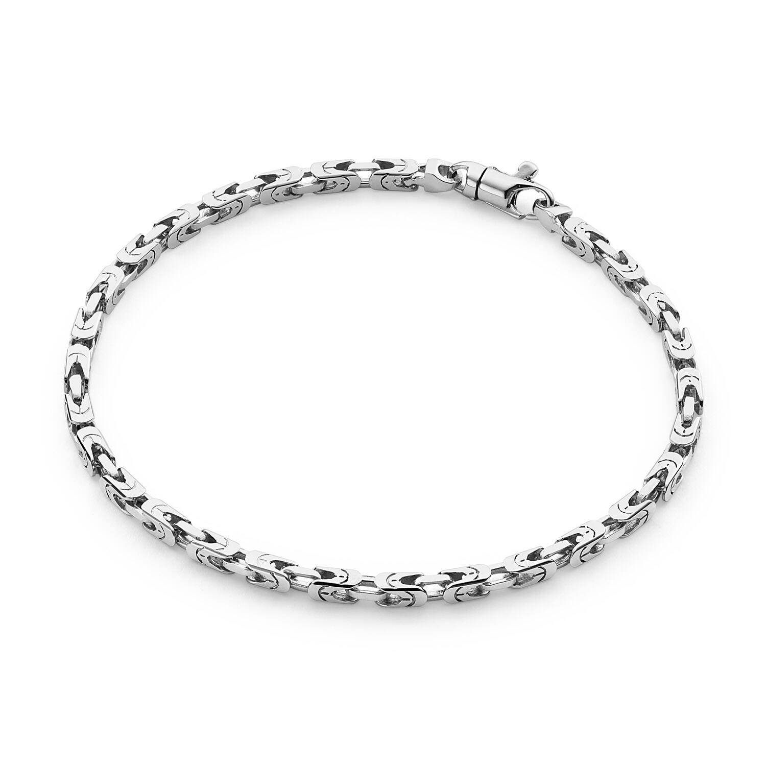  Schakelarmband - Koningsschakel - 2.5mm - 19cm