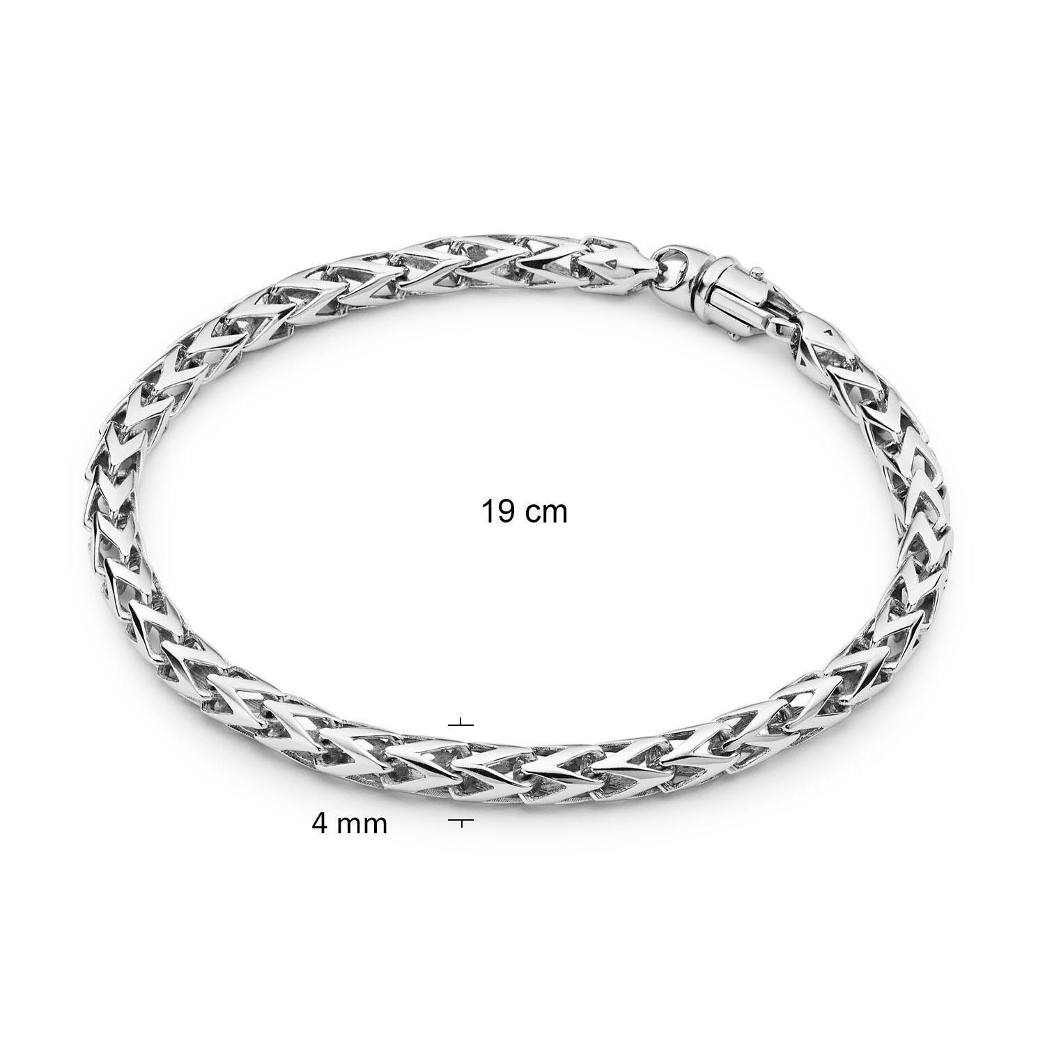  Link bracelets - Fantasy link - 4mm - 19cm