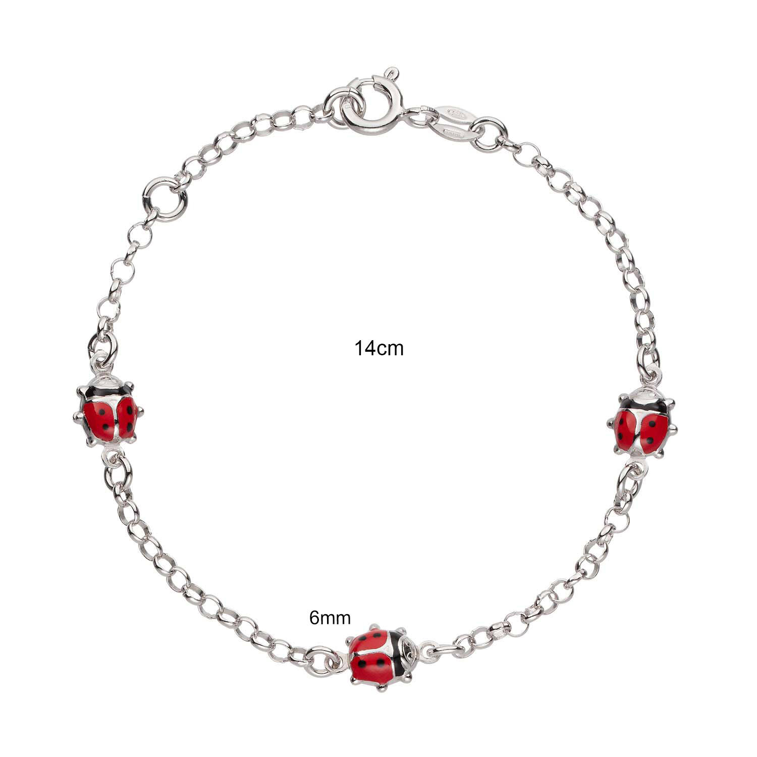  Bracelets à maillons - Jasseron - Animal - 6mm - 16cm