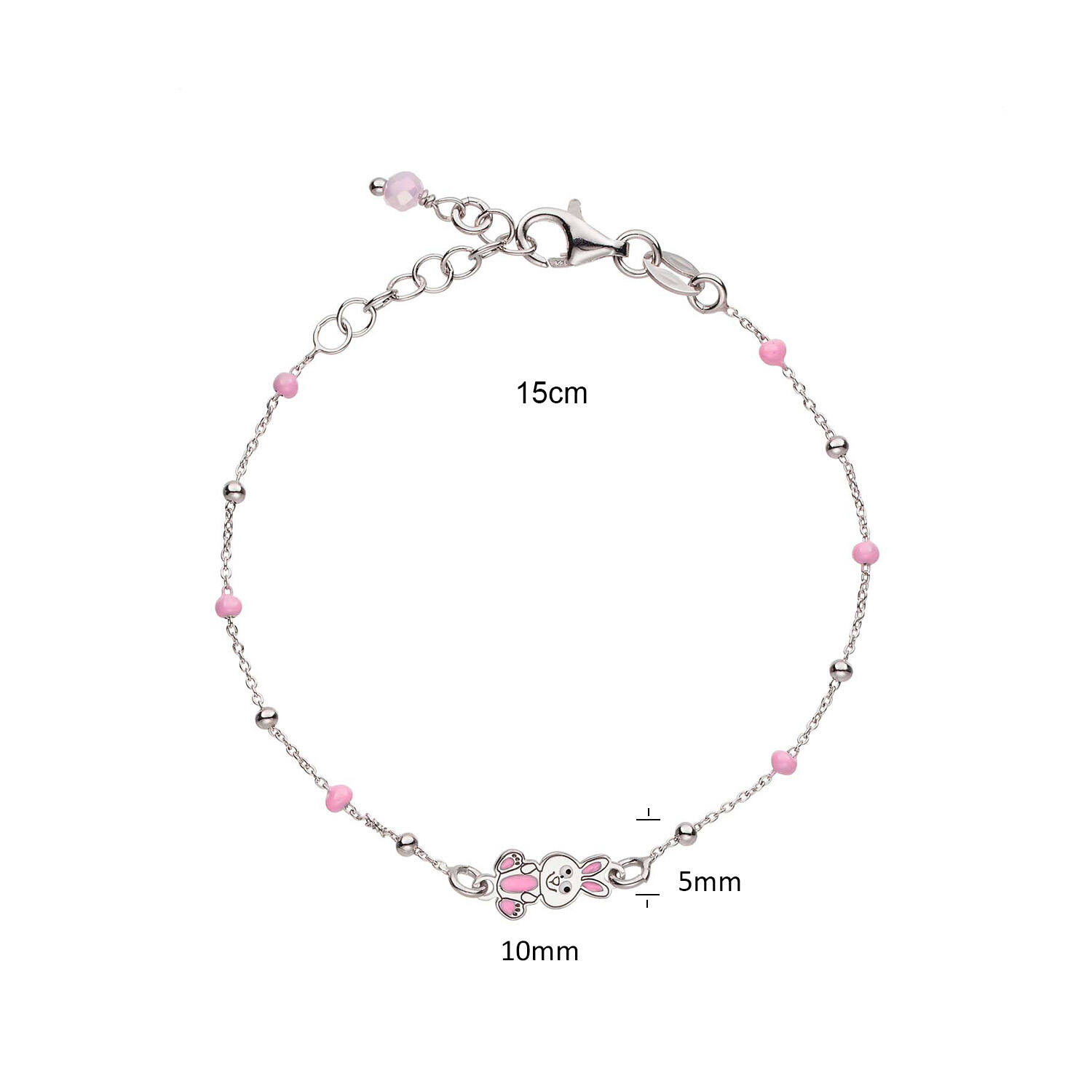  Gliederarmbänder - Anker - Tier - 25mm - 16cm