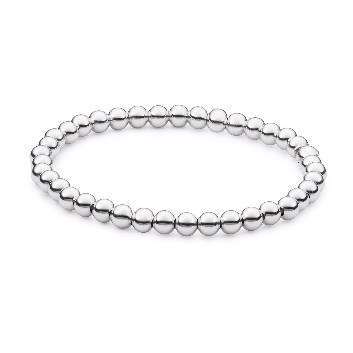  Bracelets en perles - Rond - 5mm - 18cm - Ø 5mm