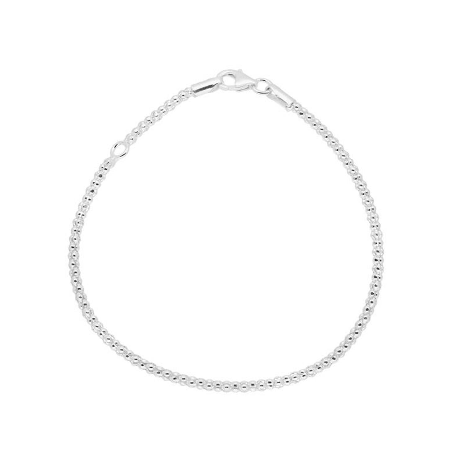  Schakelarmband - Popcorn - 2.2mm - 19cm