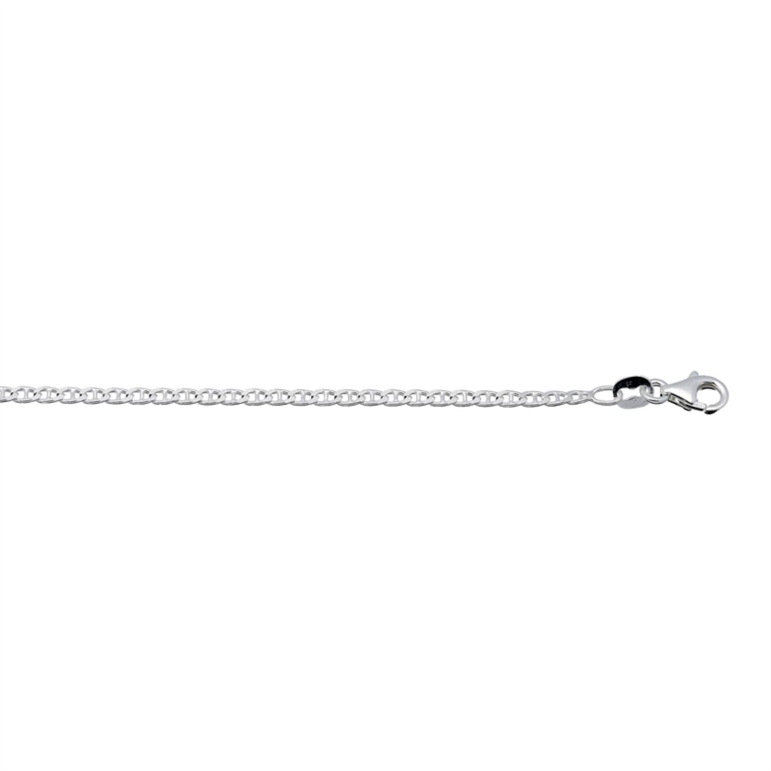  Bracelets à maillons - Ancre - 2.4mm - 19cm