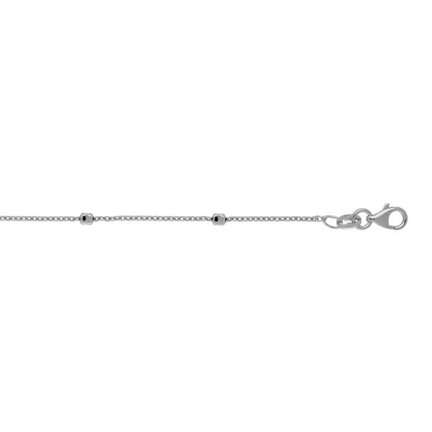  Schakelarmband - Blokjes, Balletjes - 0.8mm - 19cm