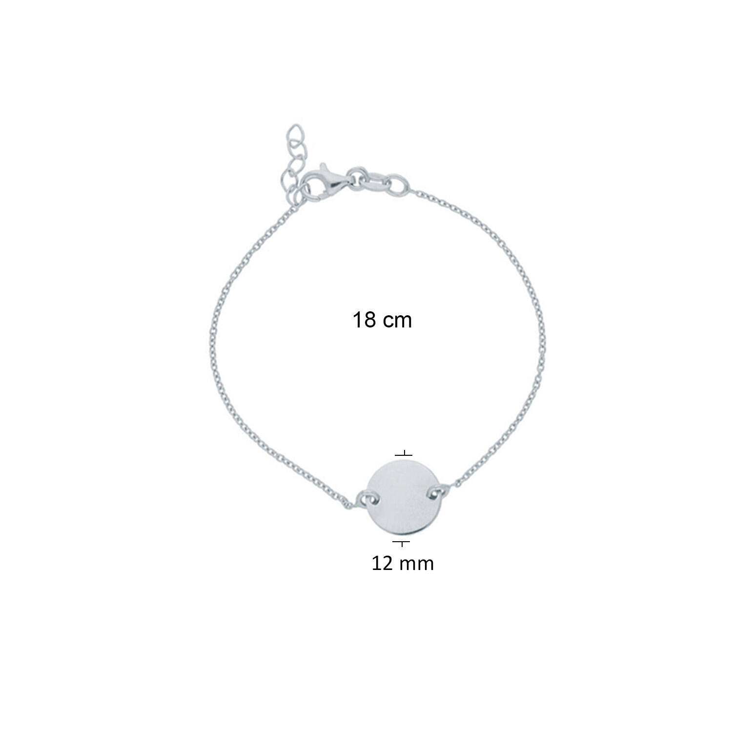  Symbol bracelets - Anchor - 12mm - 18cm